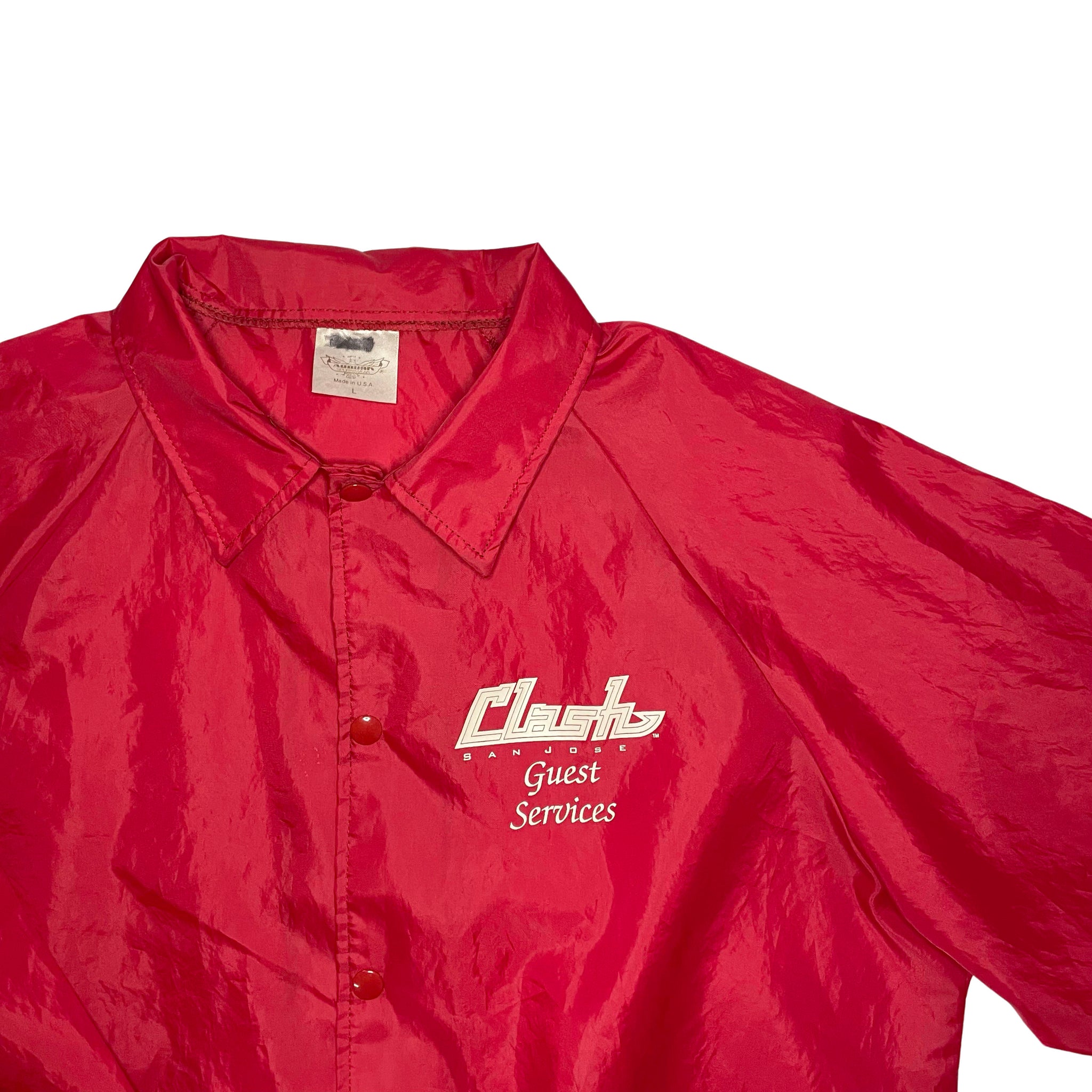 San Jose Clash Guest Services Nylon Jacket - L