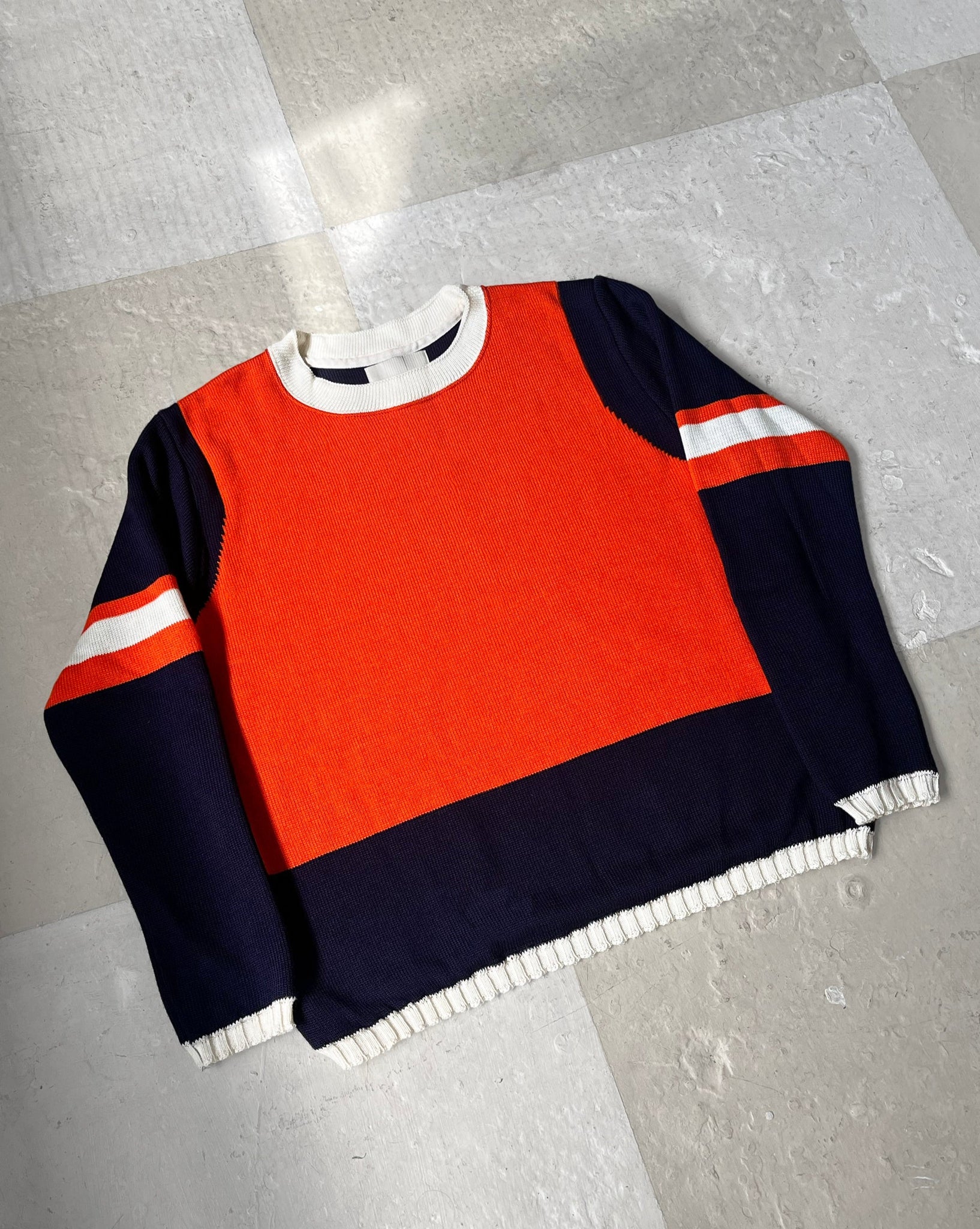 KNIT SCRIMMAGE SWEATER