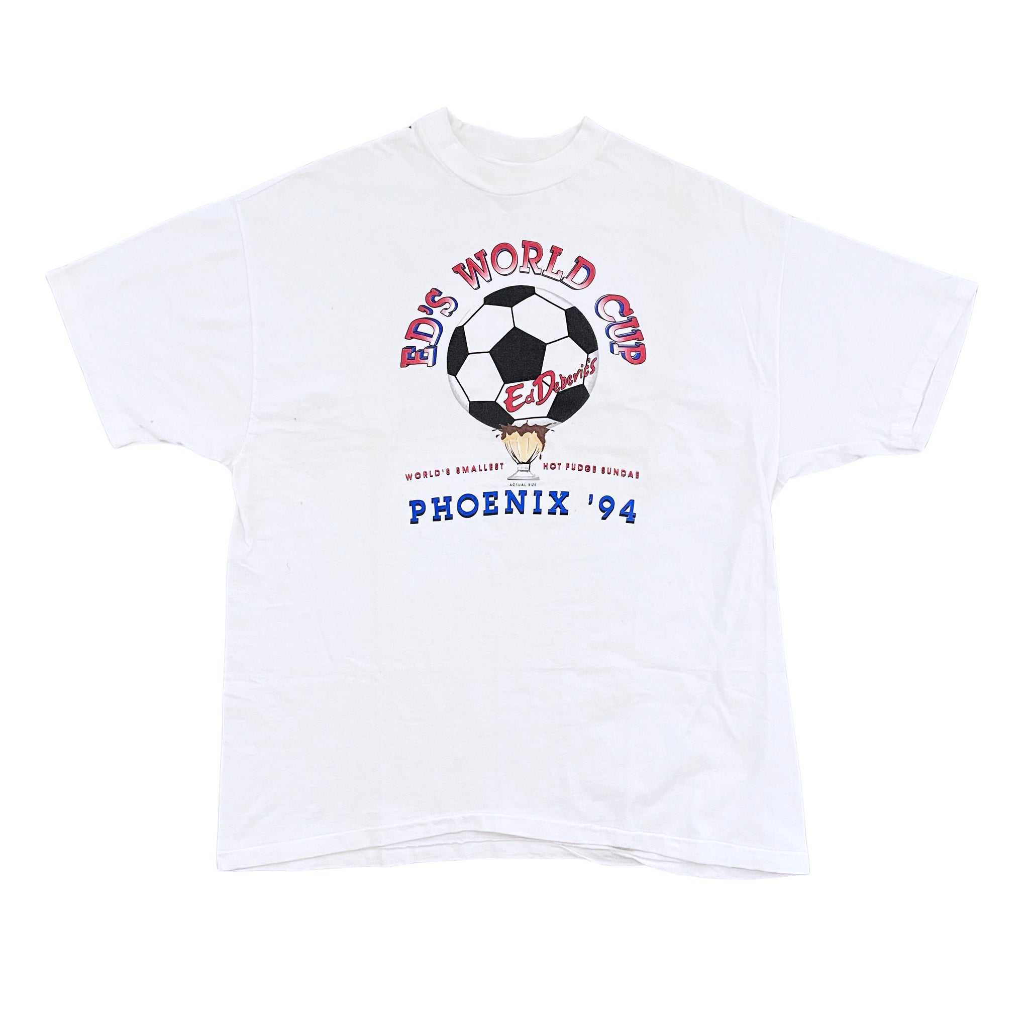 1994 Ed Deberic's World Cup T-Shirt - L/XL