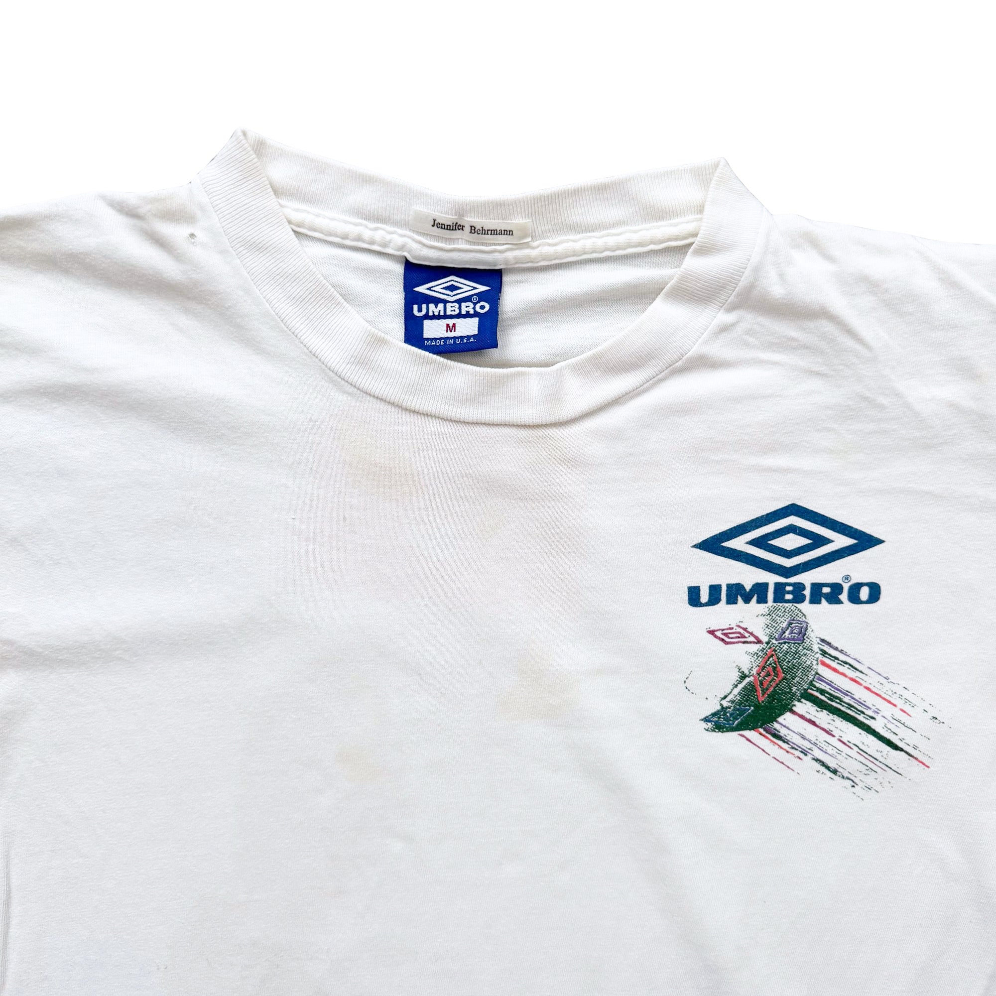 Umbro Soccer Massive Print T-Shirt - M