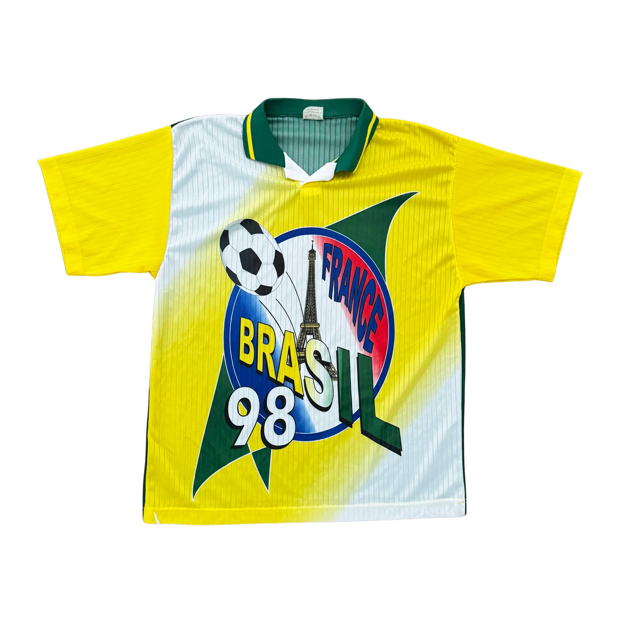 1998 France/Brasil Bootleg Jersey - L