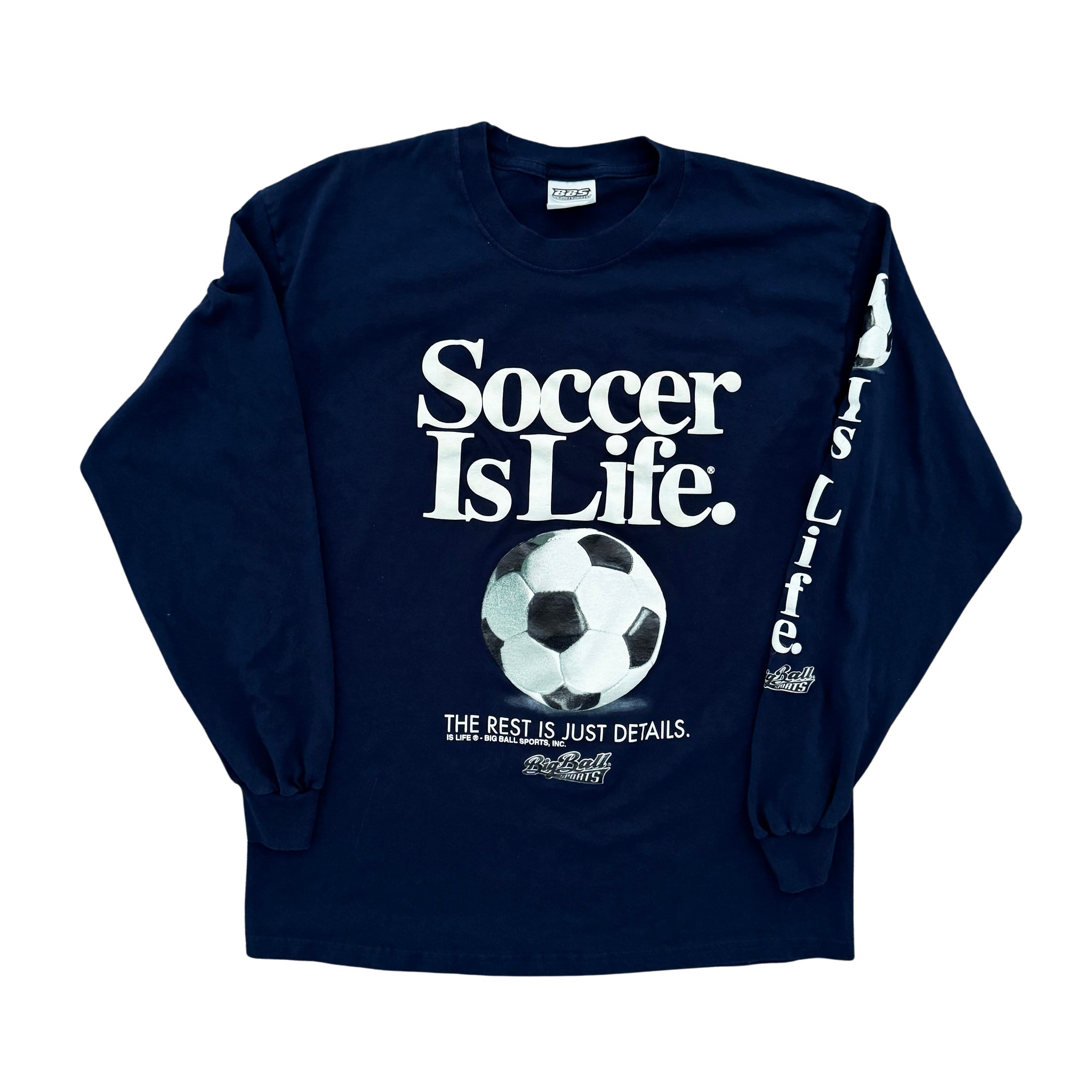 Soccer Is Life Long Sleeve - L