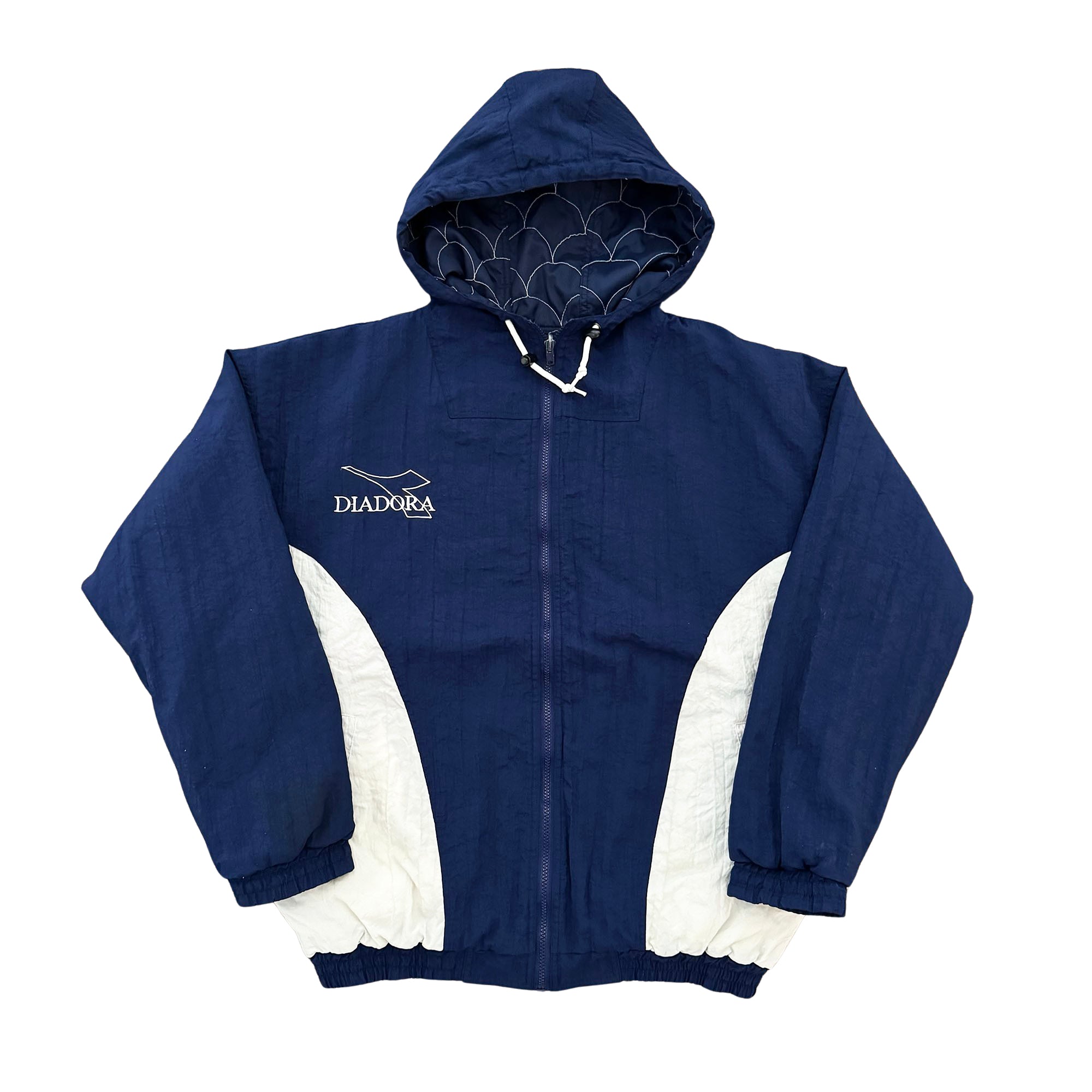 Diadora Reversible Hooded Jacket - L Diadora Reversible Hooded Jacket - L