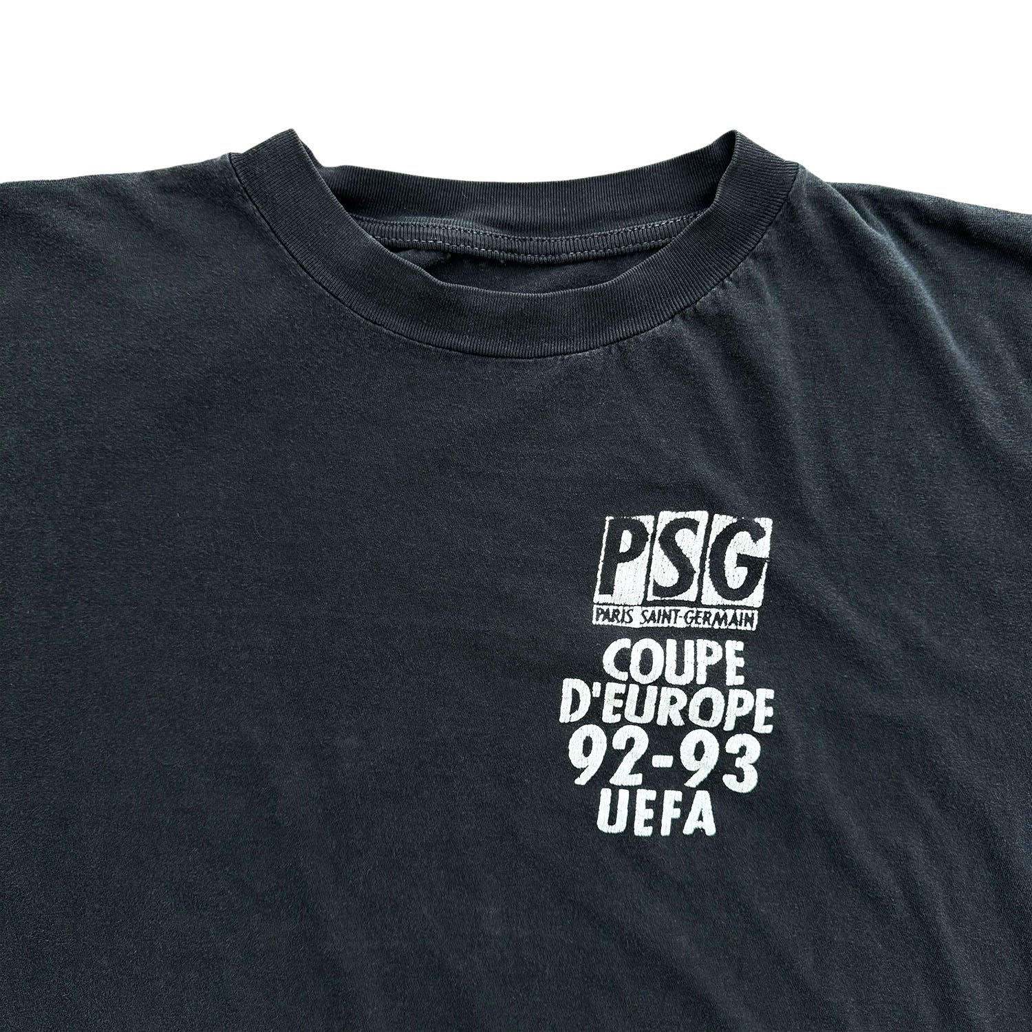 92-93 PSG Coupe d'Europe T-Shirt - M/L