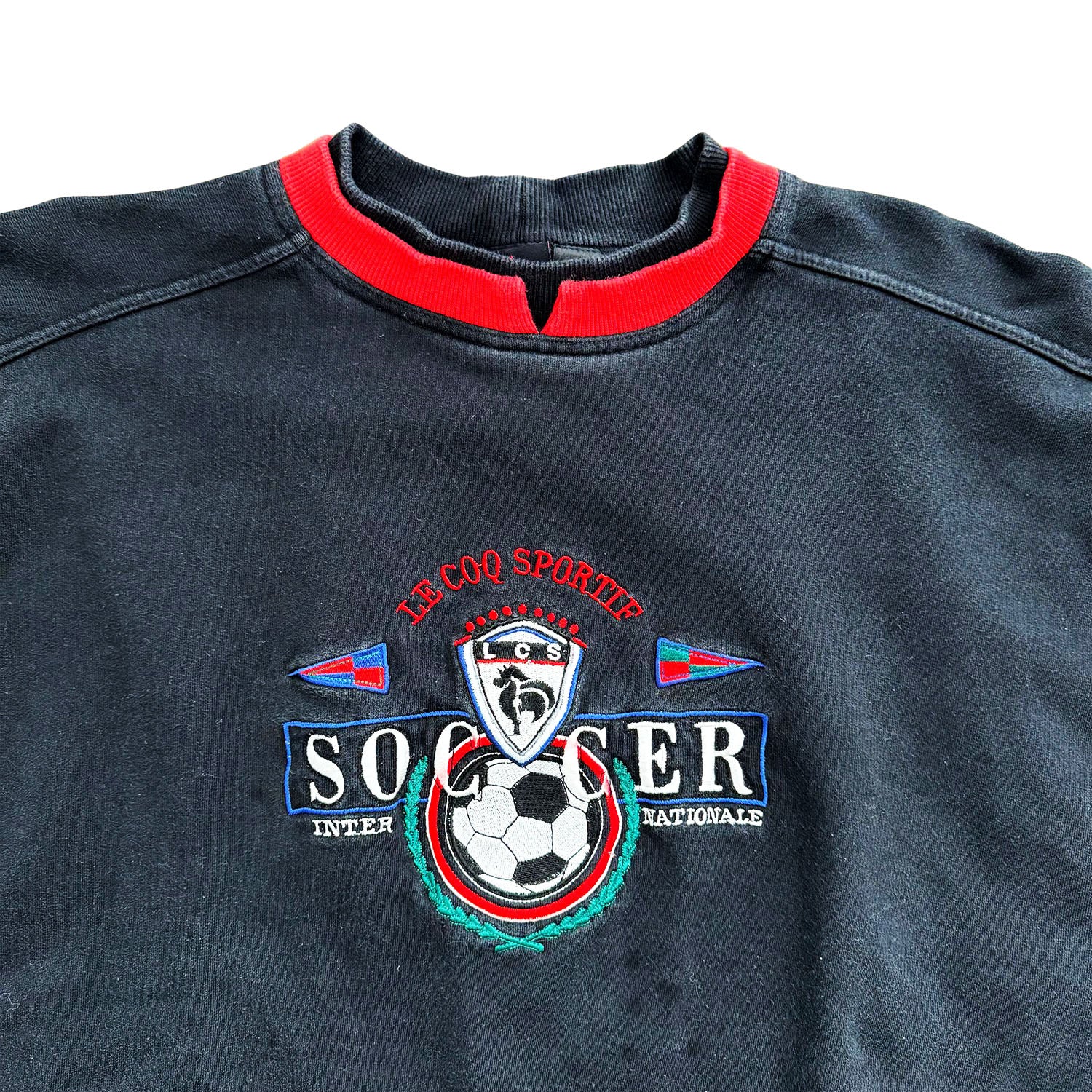 Le Coq Sportif Embroidered Crewneck - M
