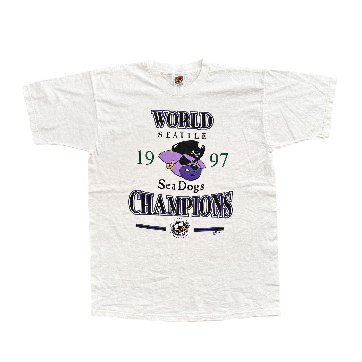 Seattle Seadogs CISL World Champions T-Shirt - XL