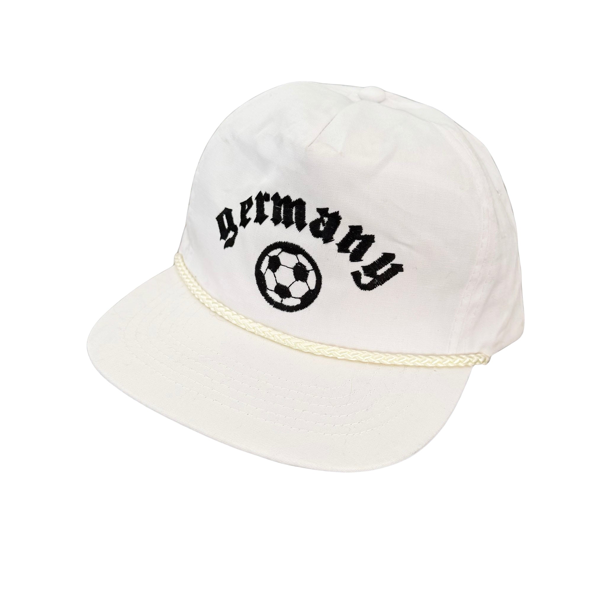 Germany Leather Strapback Hat