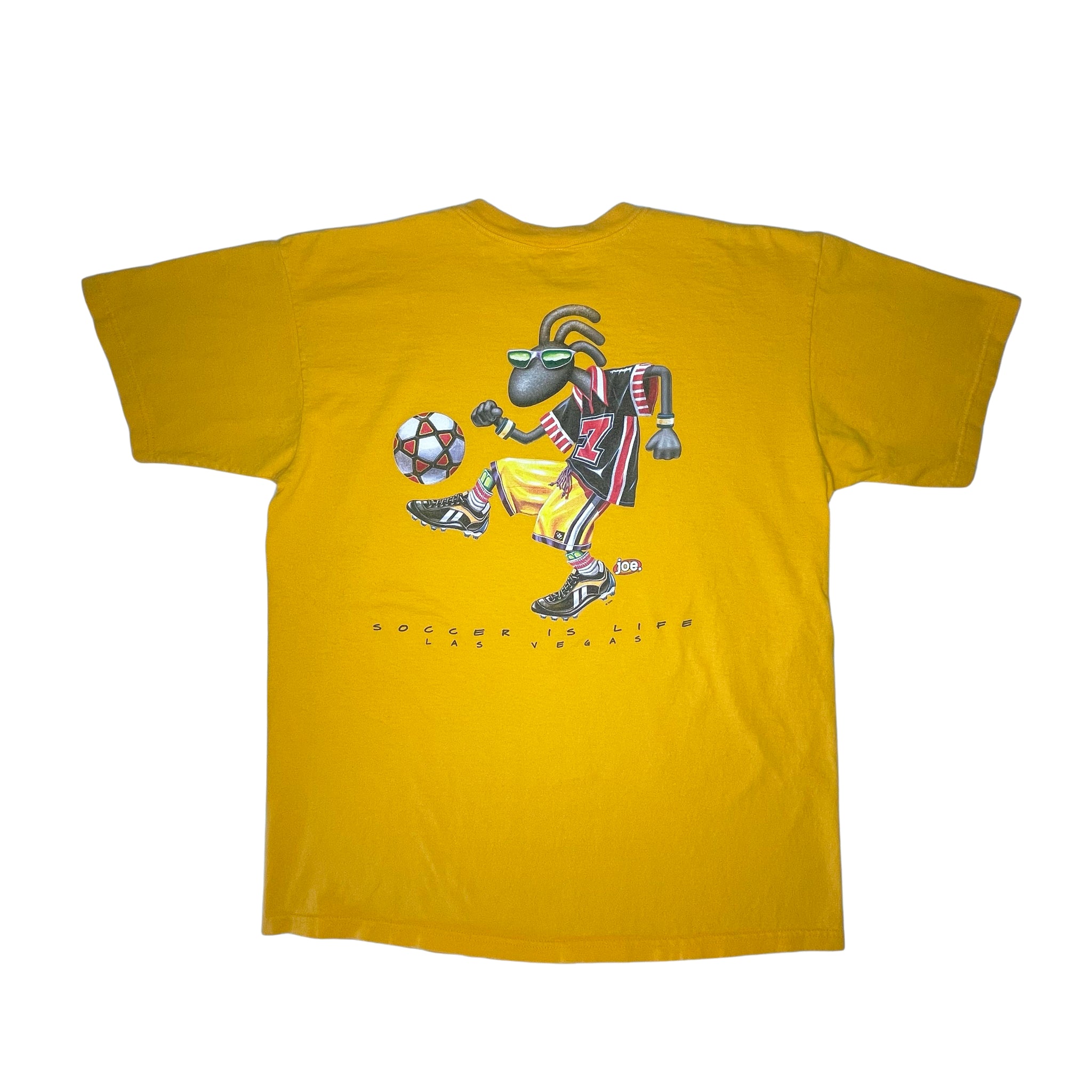 Joe Soccer Is Life Graphic T-Shirt - L