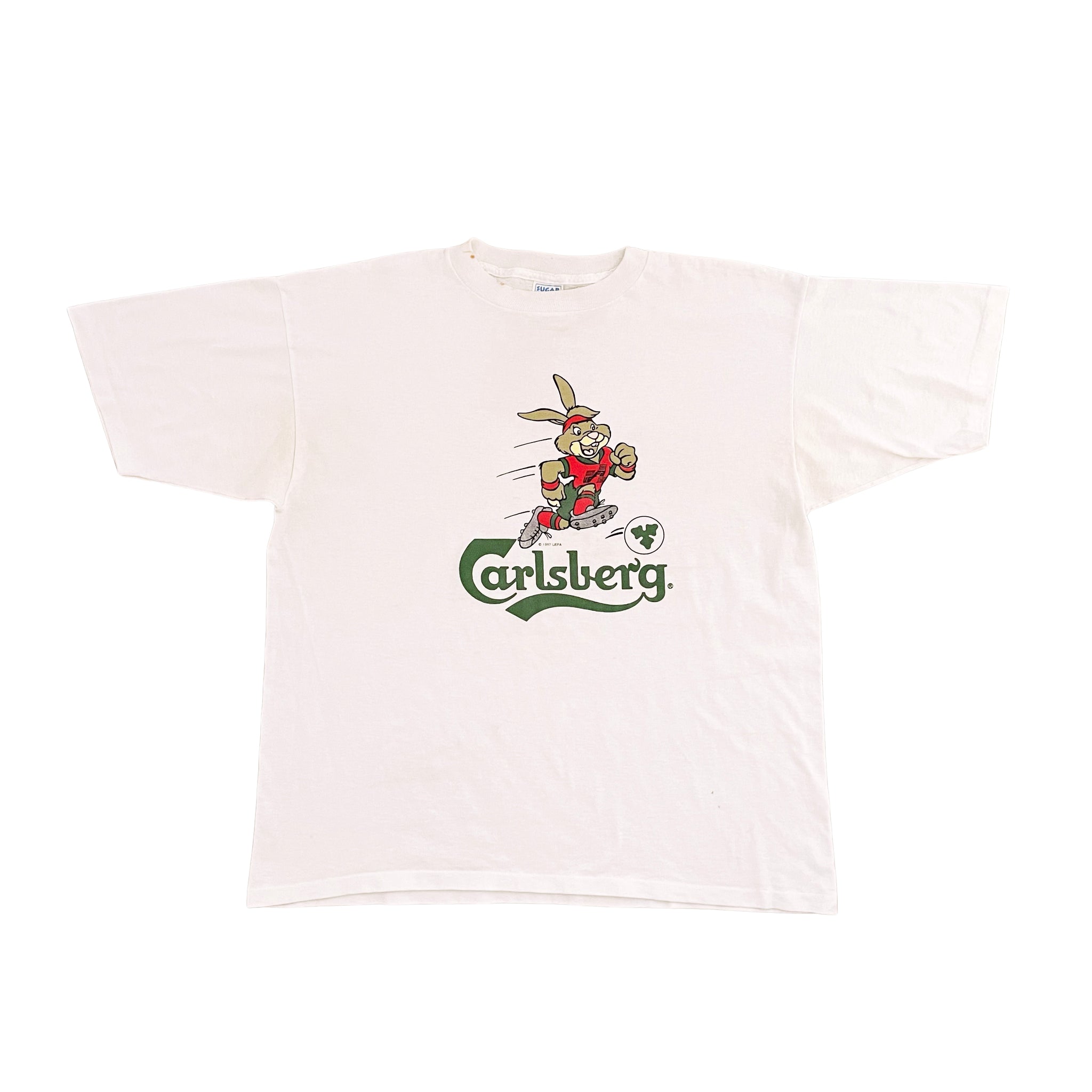 1992 Euro Carlsberg Portugal T-Shirt - L