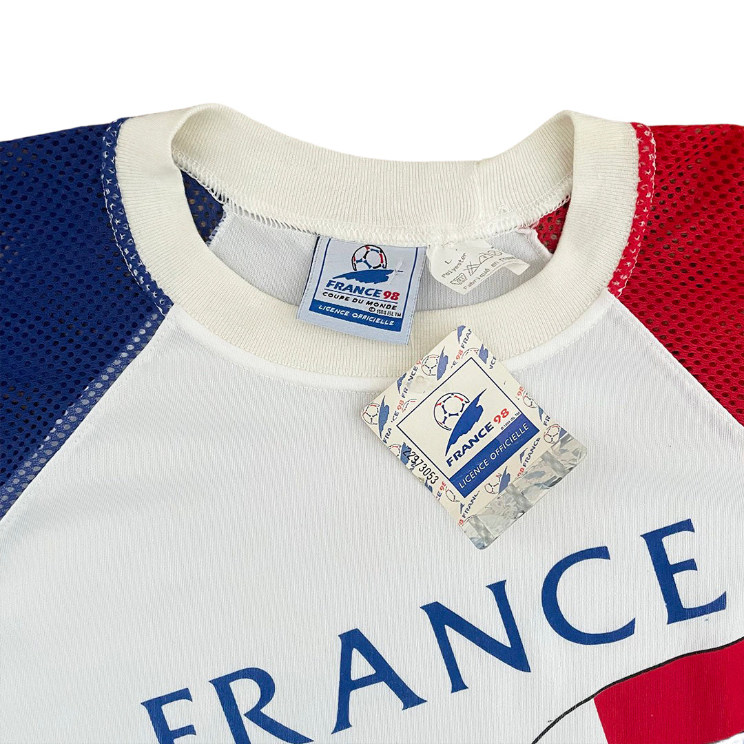 France 98 Mesh Sleeve Jersey - XL/XXL
