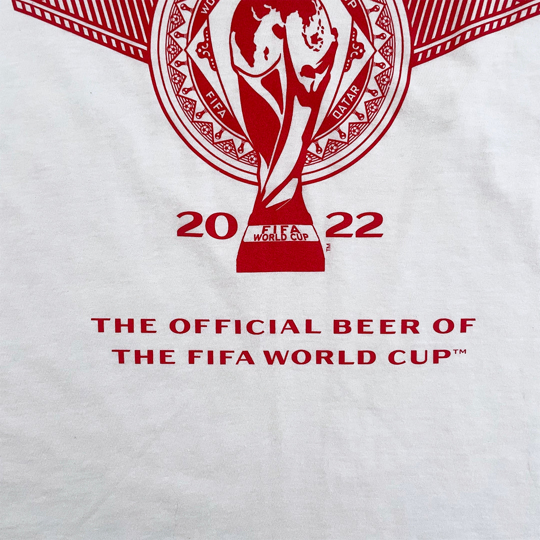 2022 Qatar World Cup Budweiser T-Shirt - XL
