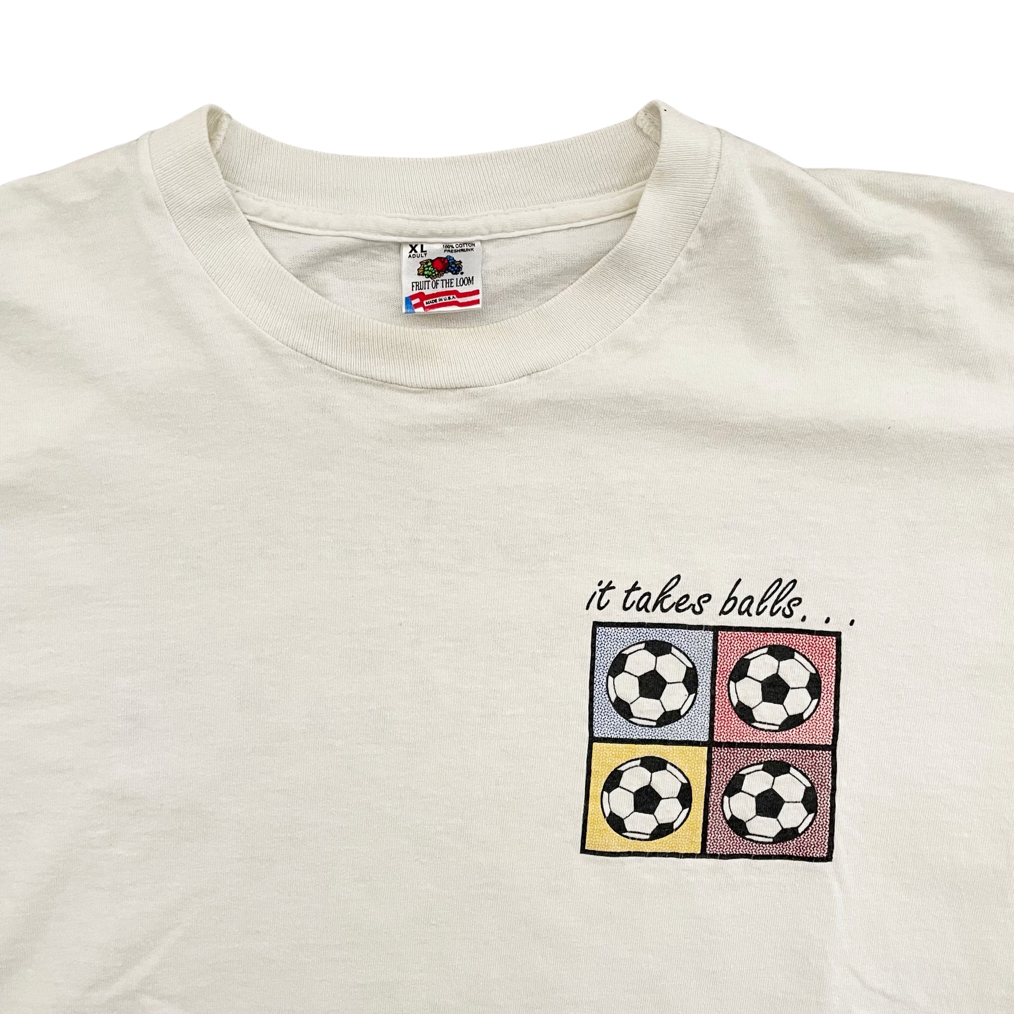 "It Takes Balls" Graphic T-Shirt - XL