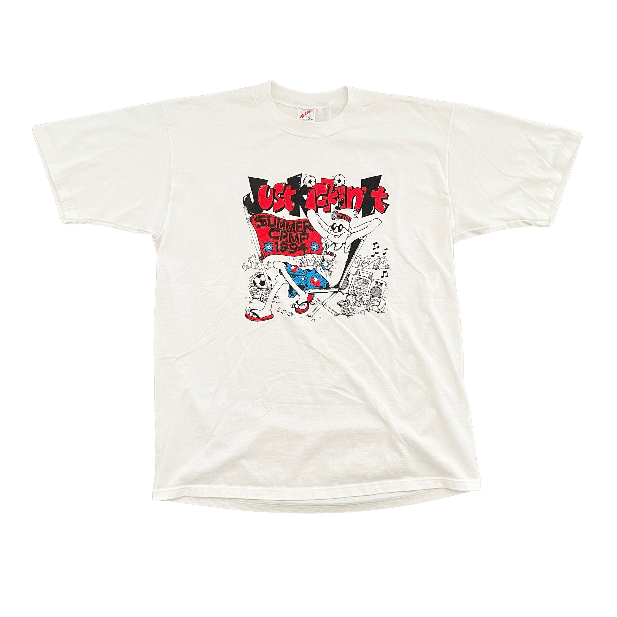 "Just Kickin It" Graphic T-Shirt - L