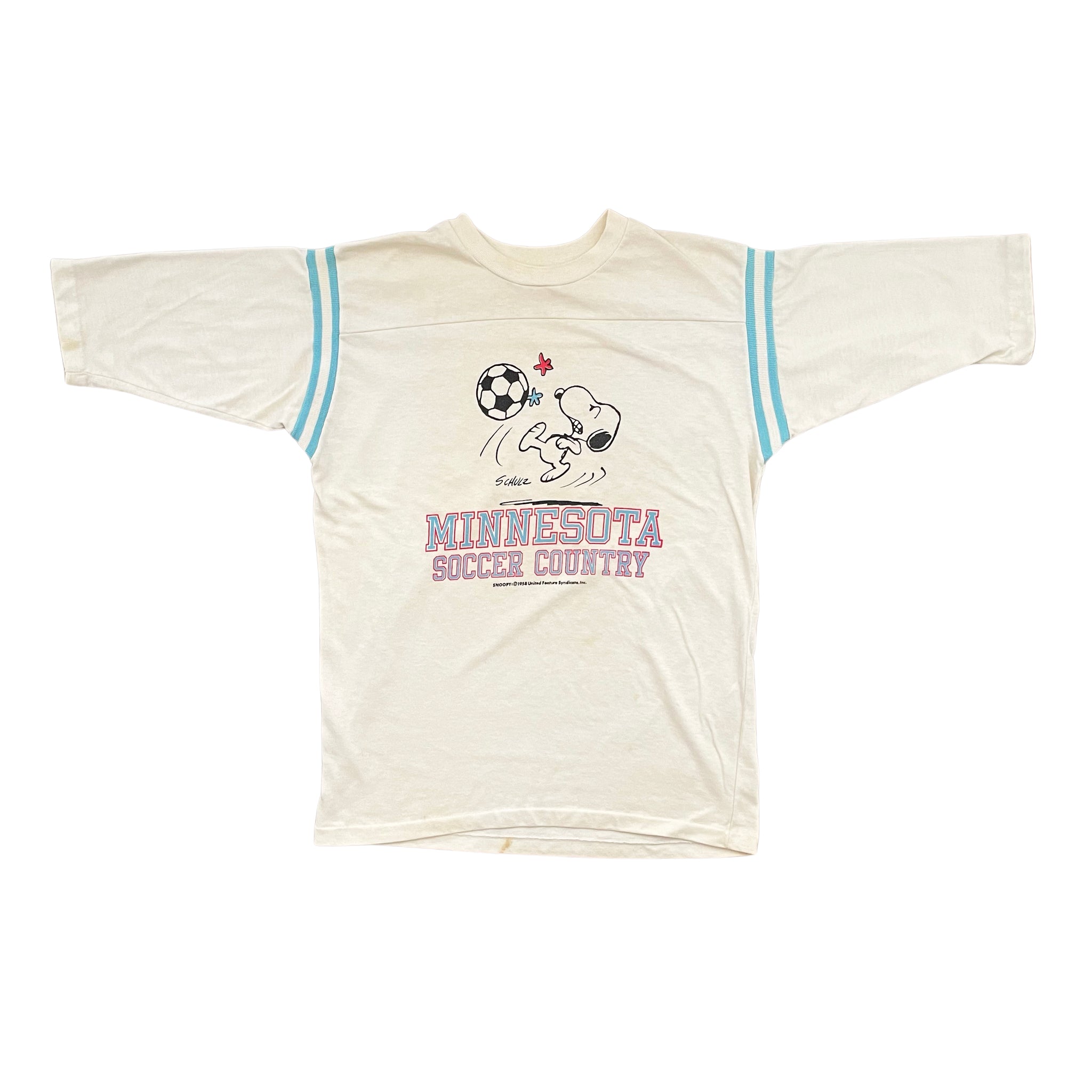 Snoopy "Soccer Country" Shirt - M