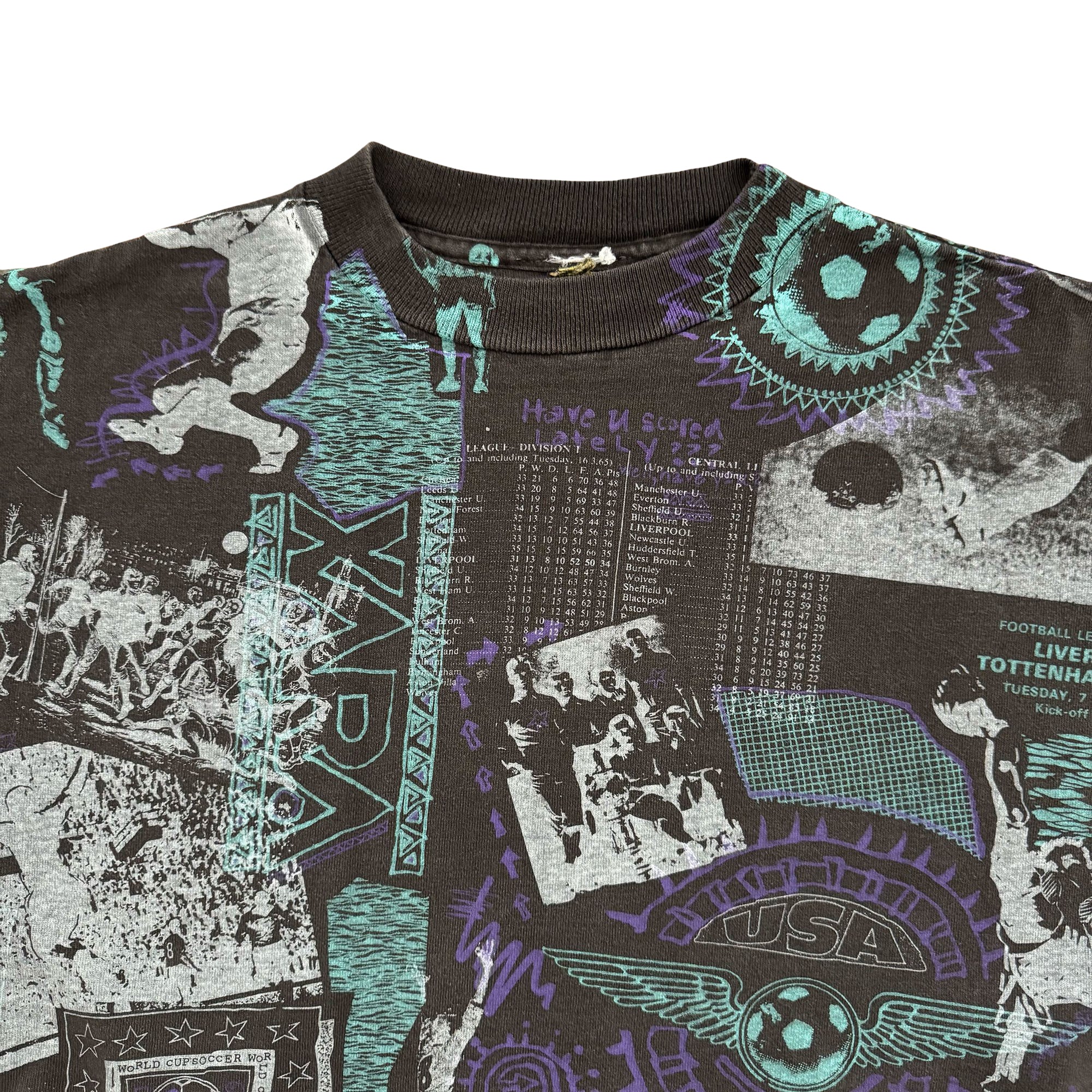 XARA AOP Tottenham v. Liverpool T-Shirt - M