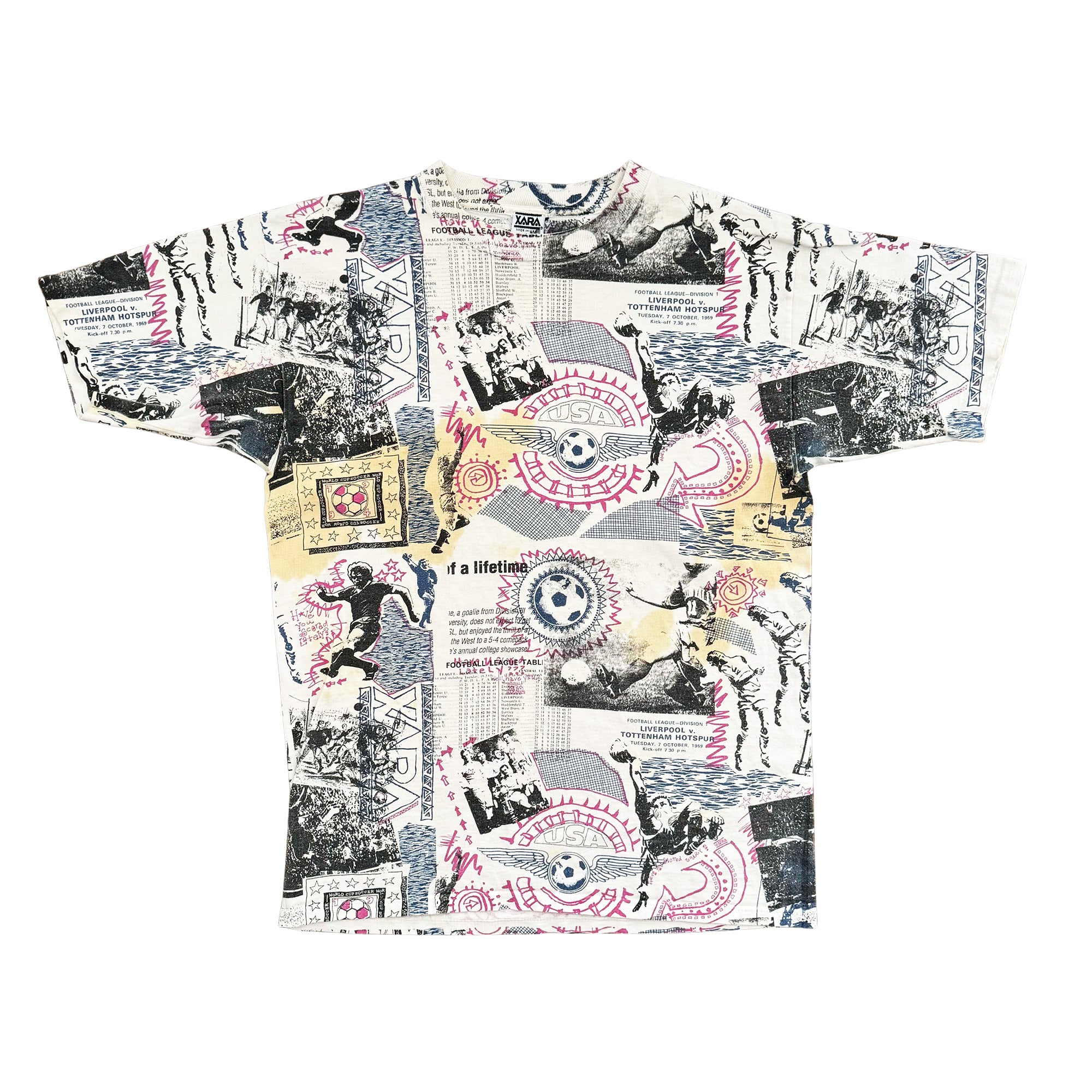 XARA AOP Tottenham v. Liverpool T-Shirt - M