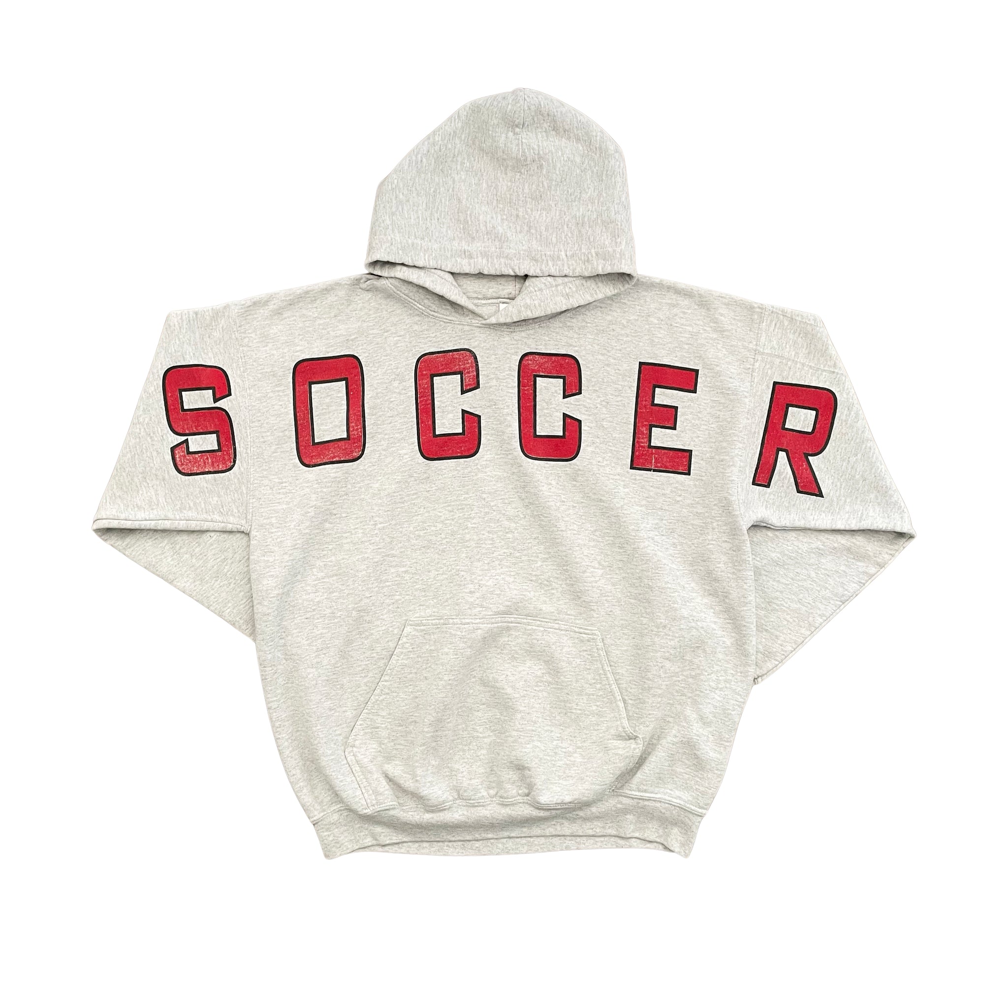 SOCCER Spellout Hoodie - M/L