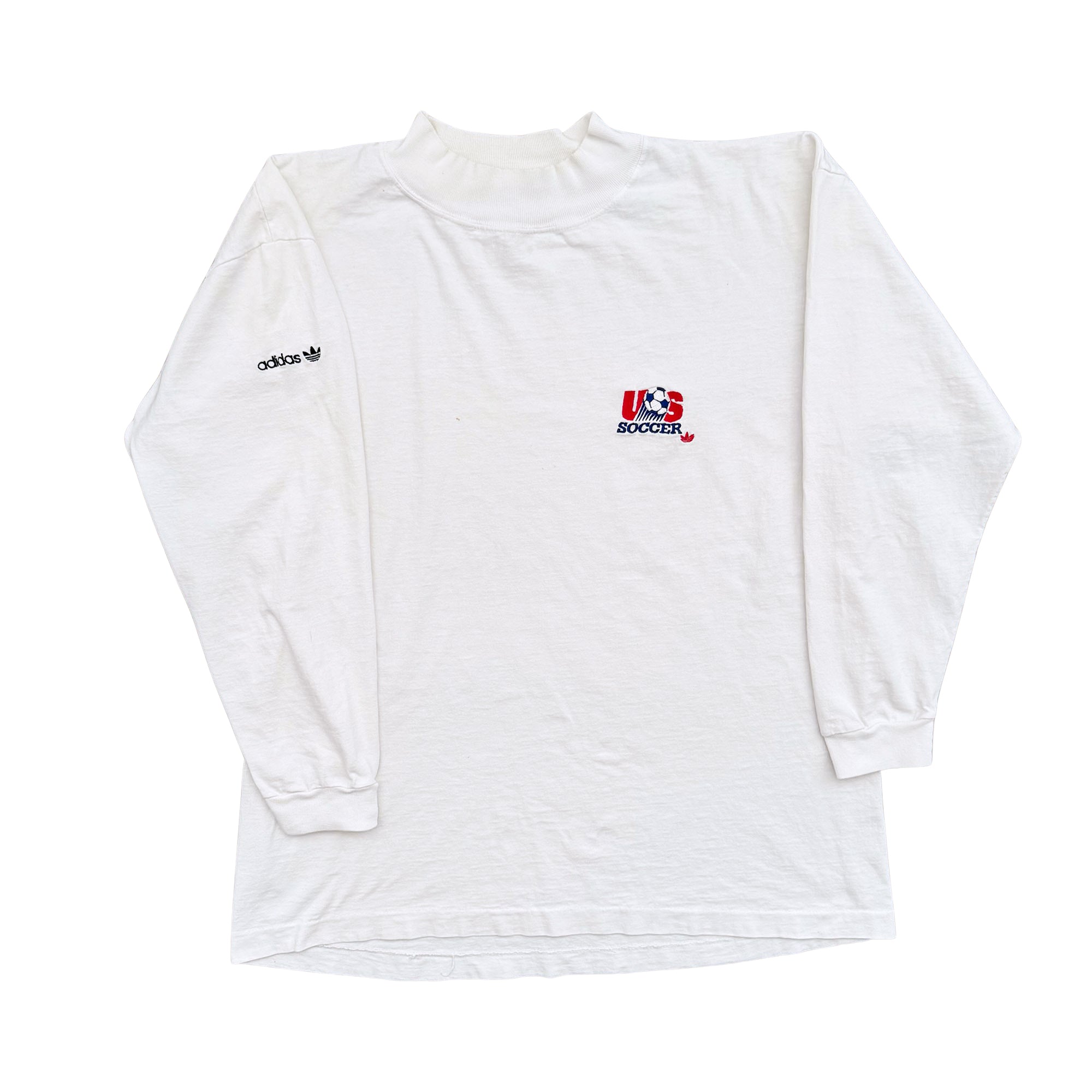 Adidas US Soccer Mock Neck L/S - M/L