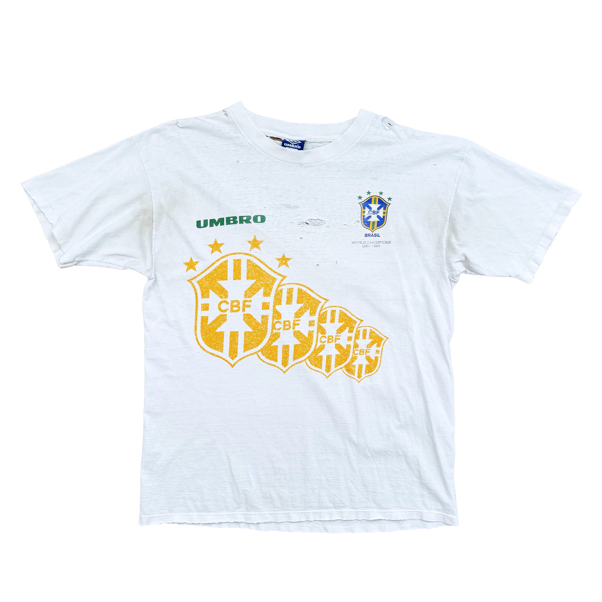 1994 Umbro Brasil World Champions T-Shirt - XL