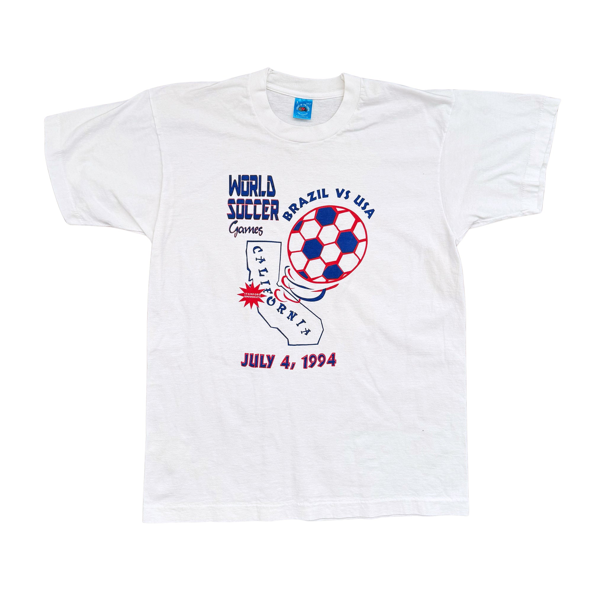 World Soccer Brazil vs. USA T-Shirt - L