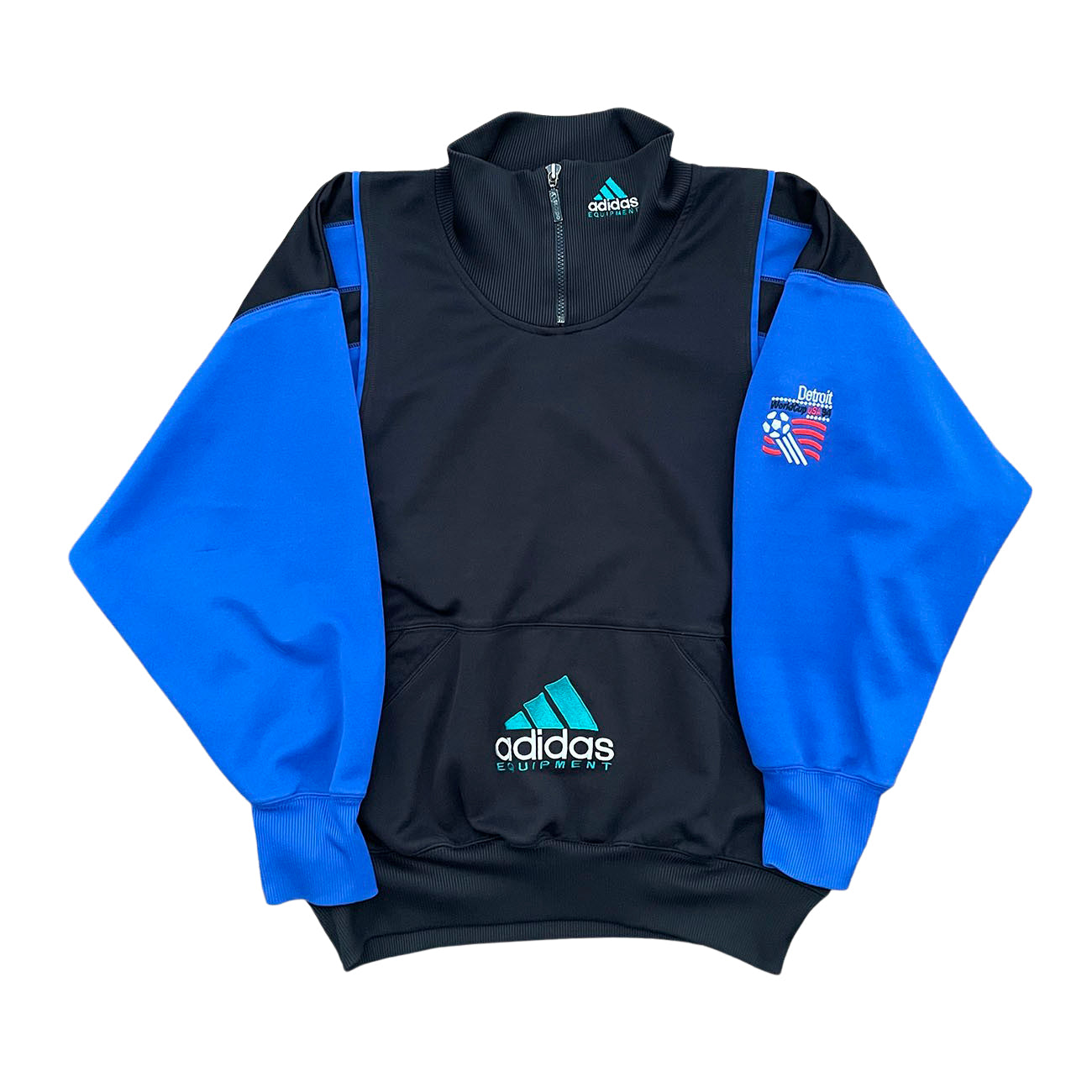 1994 World Cup Adidas Equipment Detroit Pullover - L