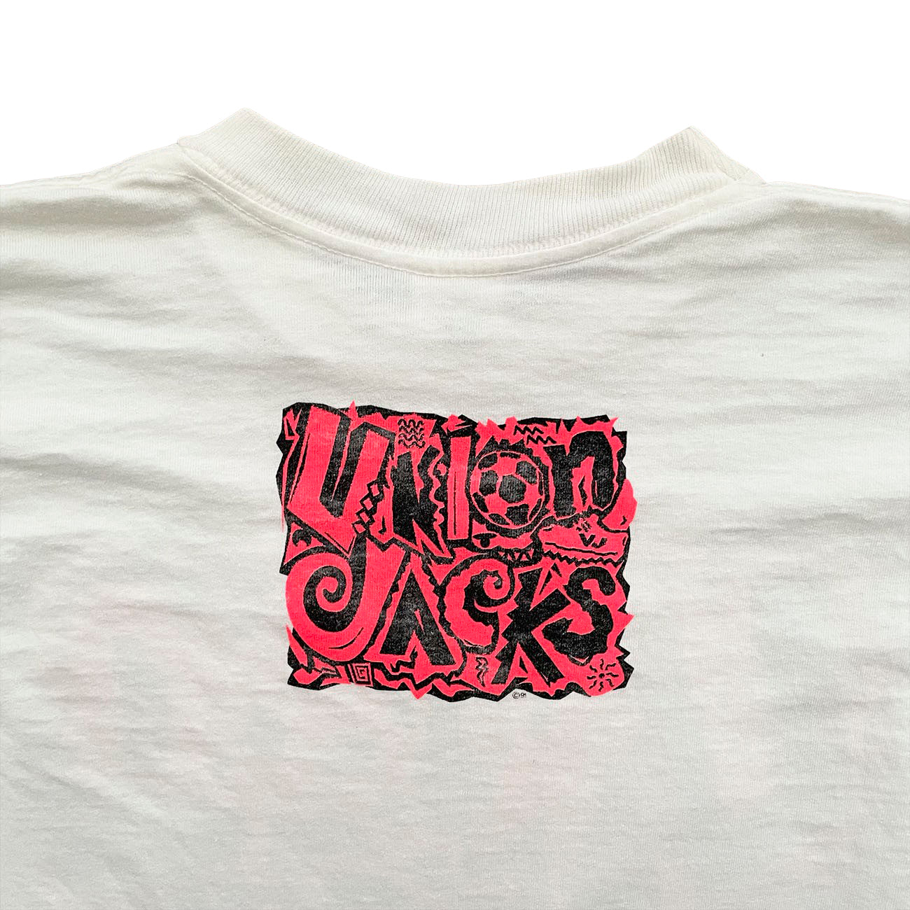 Union Jacks Neon Graphic T-Shirt - S