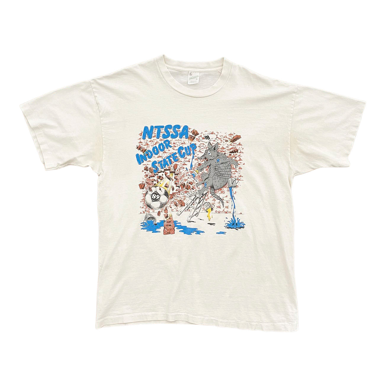 1989 NTSSA Indoor State Cup T-Shirt - XL