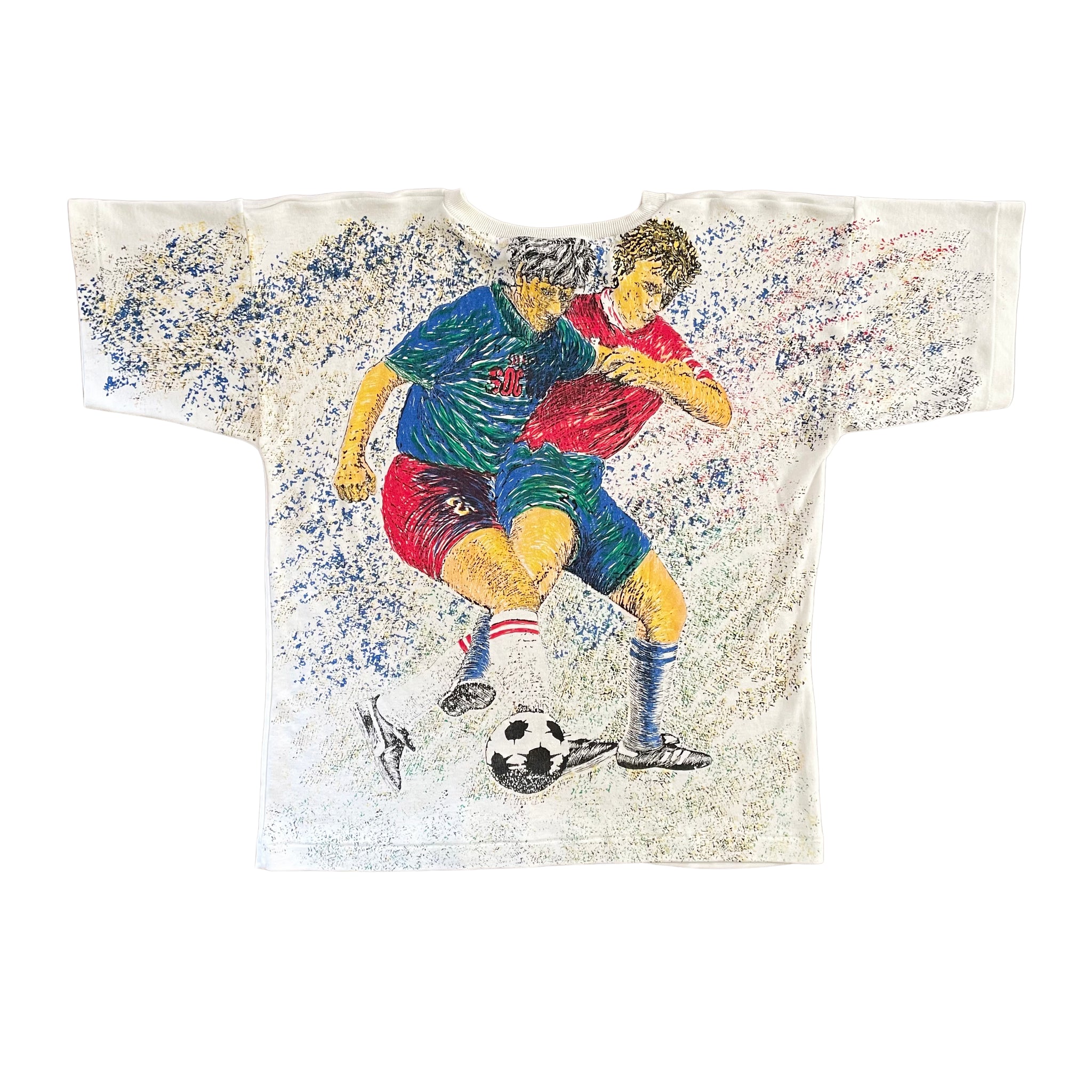 Soccer Illustration T-Shirt - S