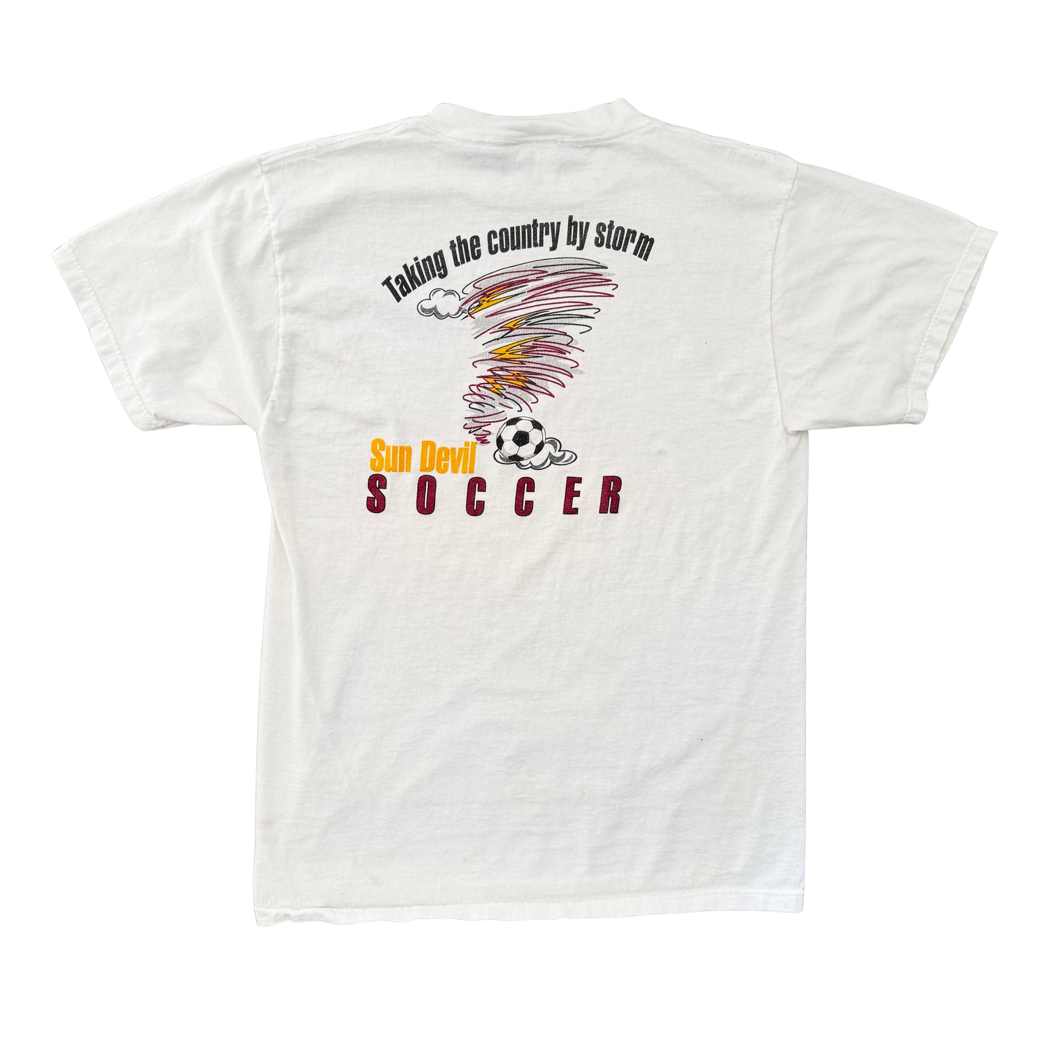 1996 ASU Sun Devils Soccer T-Shirt - L