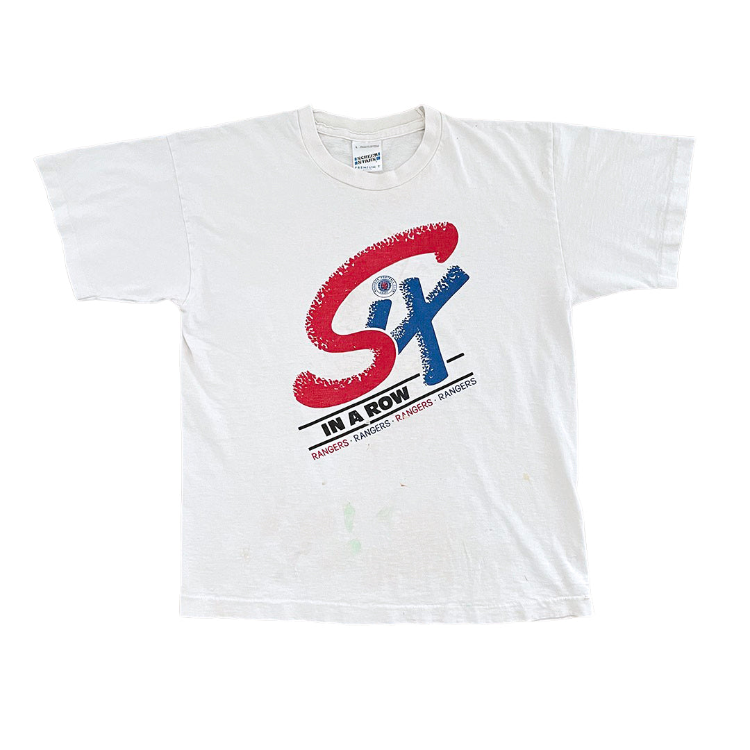 Rangers FC "Six in a Row" T-Shirt - M