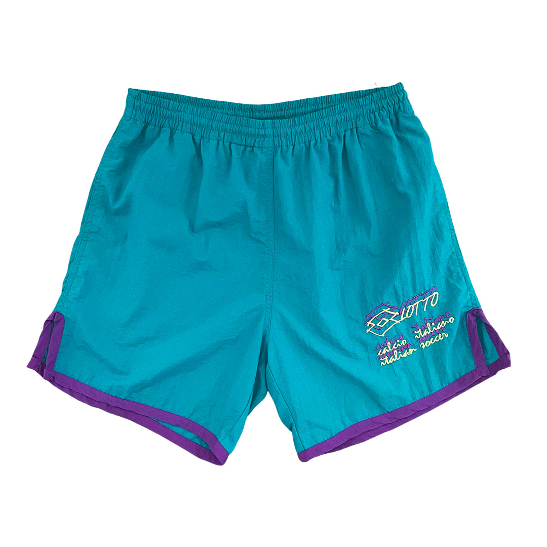 Lotto Nylon/Poly Embroidered Shorts - M
