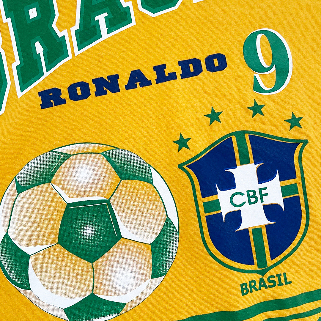 France 98 Brasil Ronaldo #9 T-Shirt - L
