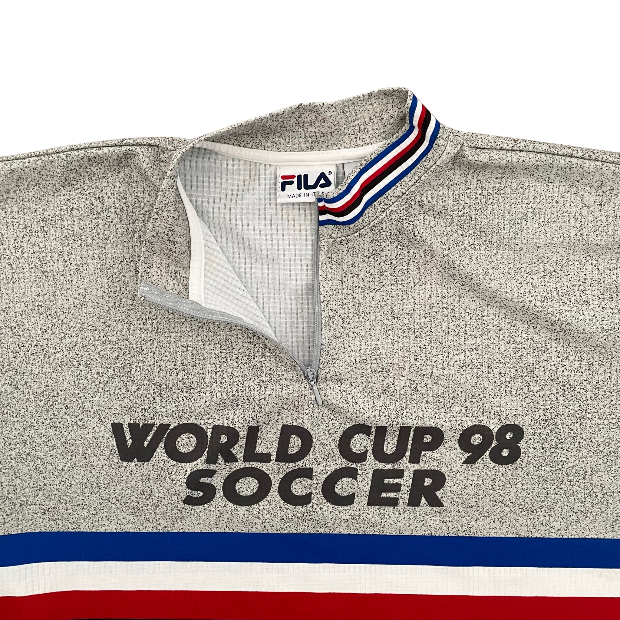 FILA 1998 World Cup 1/4 Zip - L