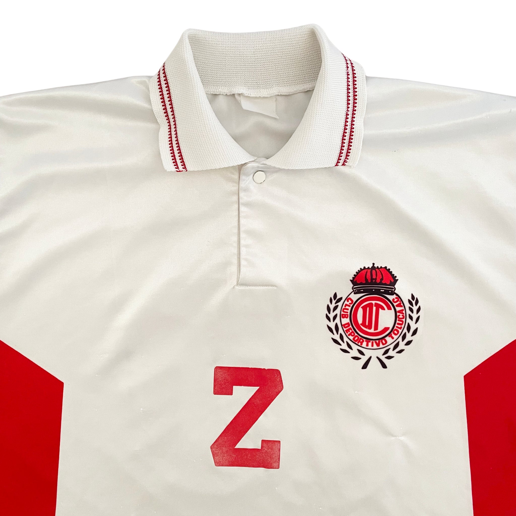 CD Toluca Button Collar Jersey - XL