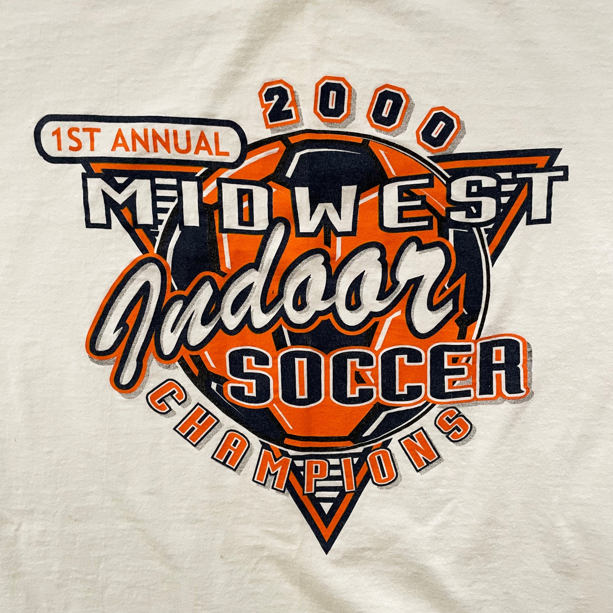 Midwest Indoor Soccer Champs T-Shirt - XL