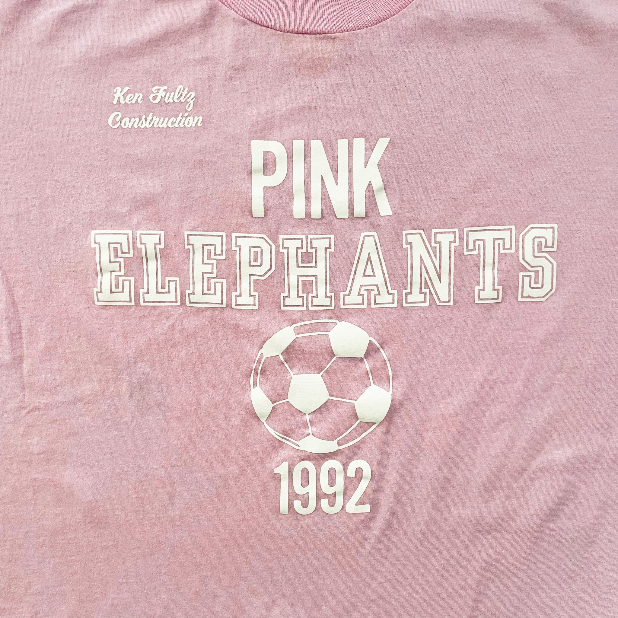 1992 Pink Elephants T-Shirt - M
