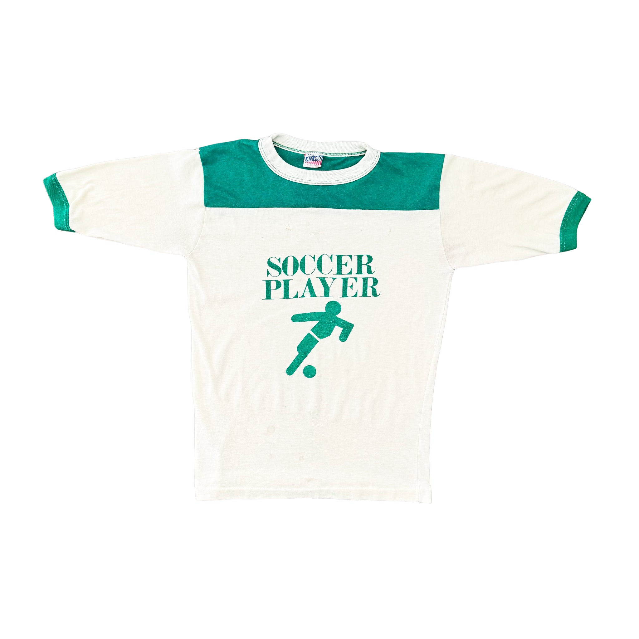 Soccer Player Ringer T - XS/S