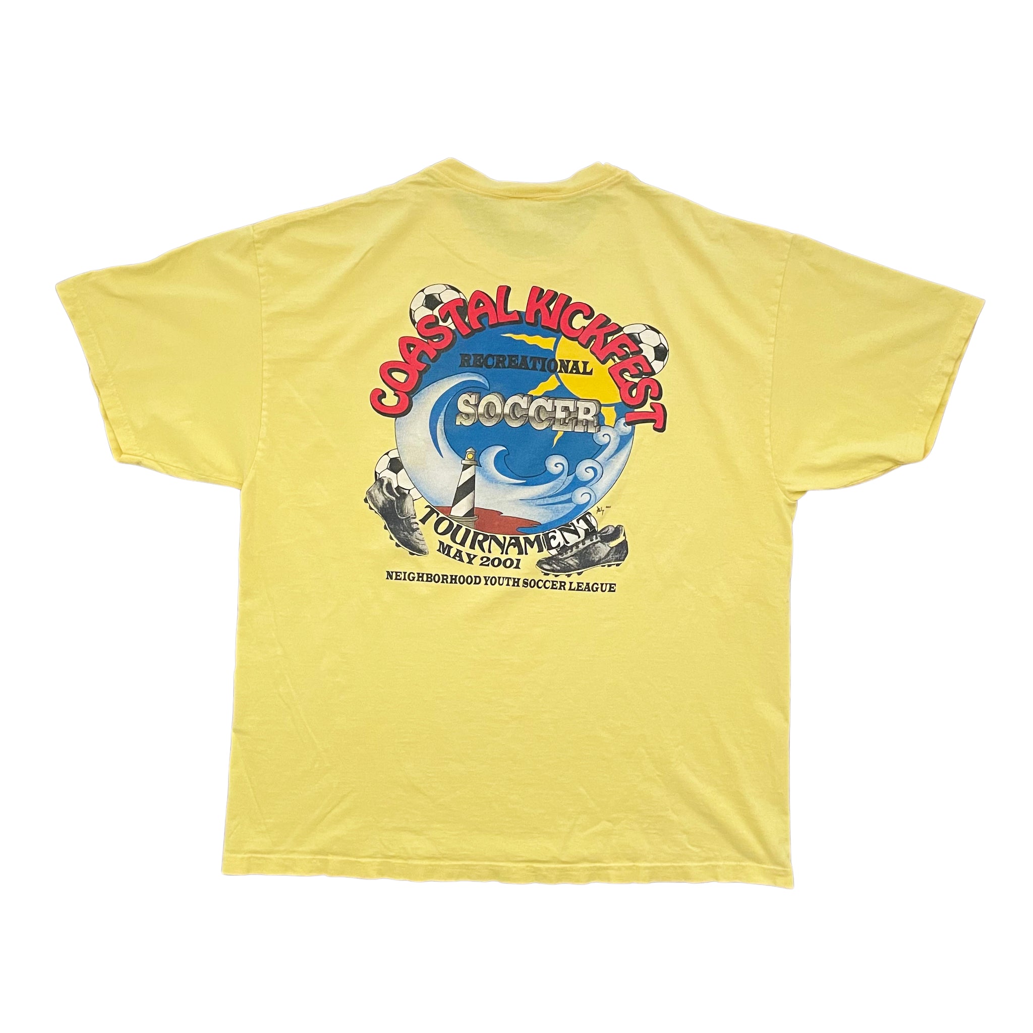 2001 Coastal Kickfest T-Shirt - XL