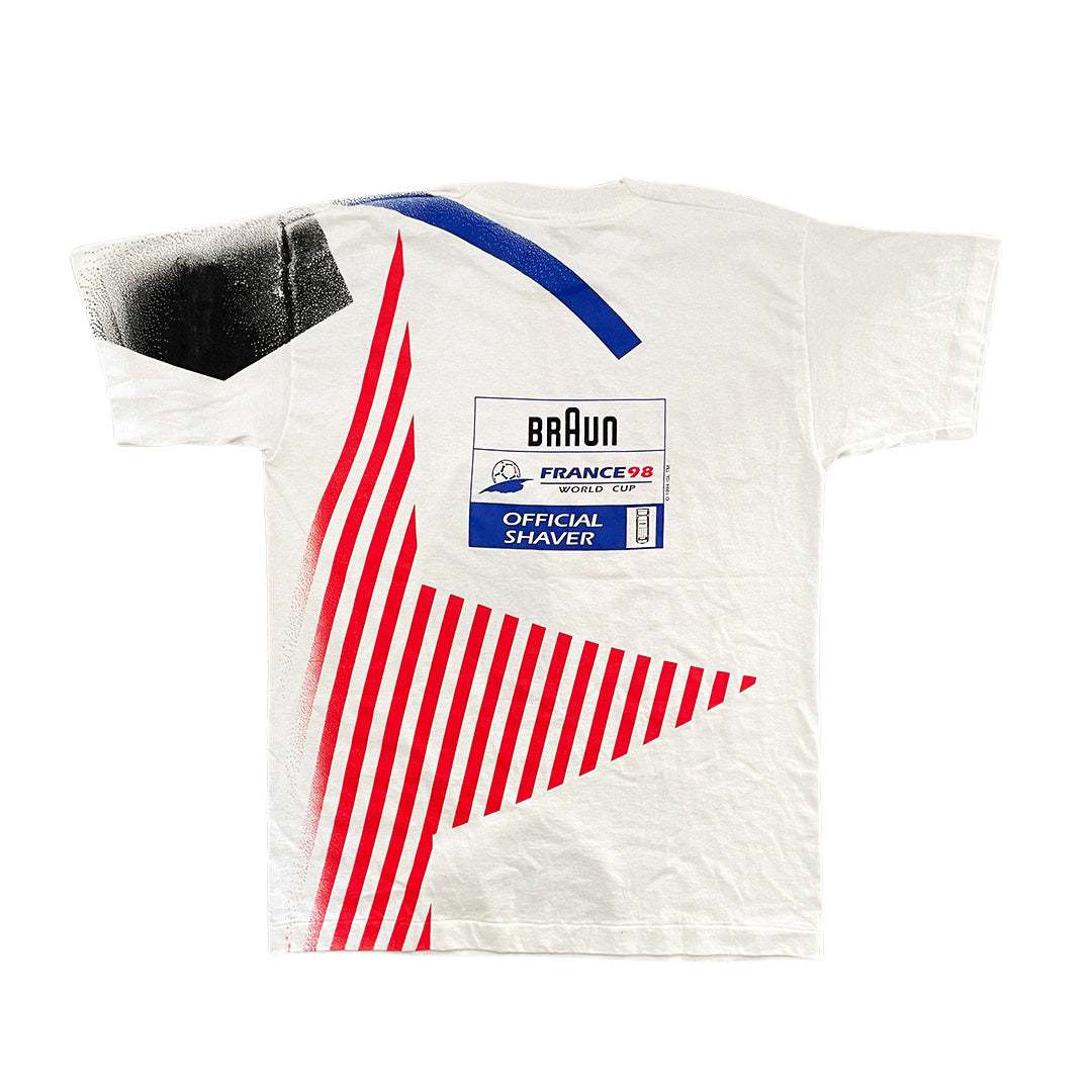 France 98 Braun Sponsor T-Shirt - XL