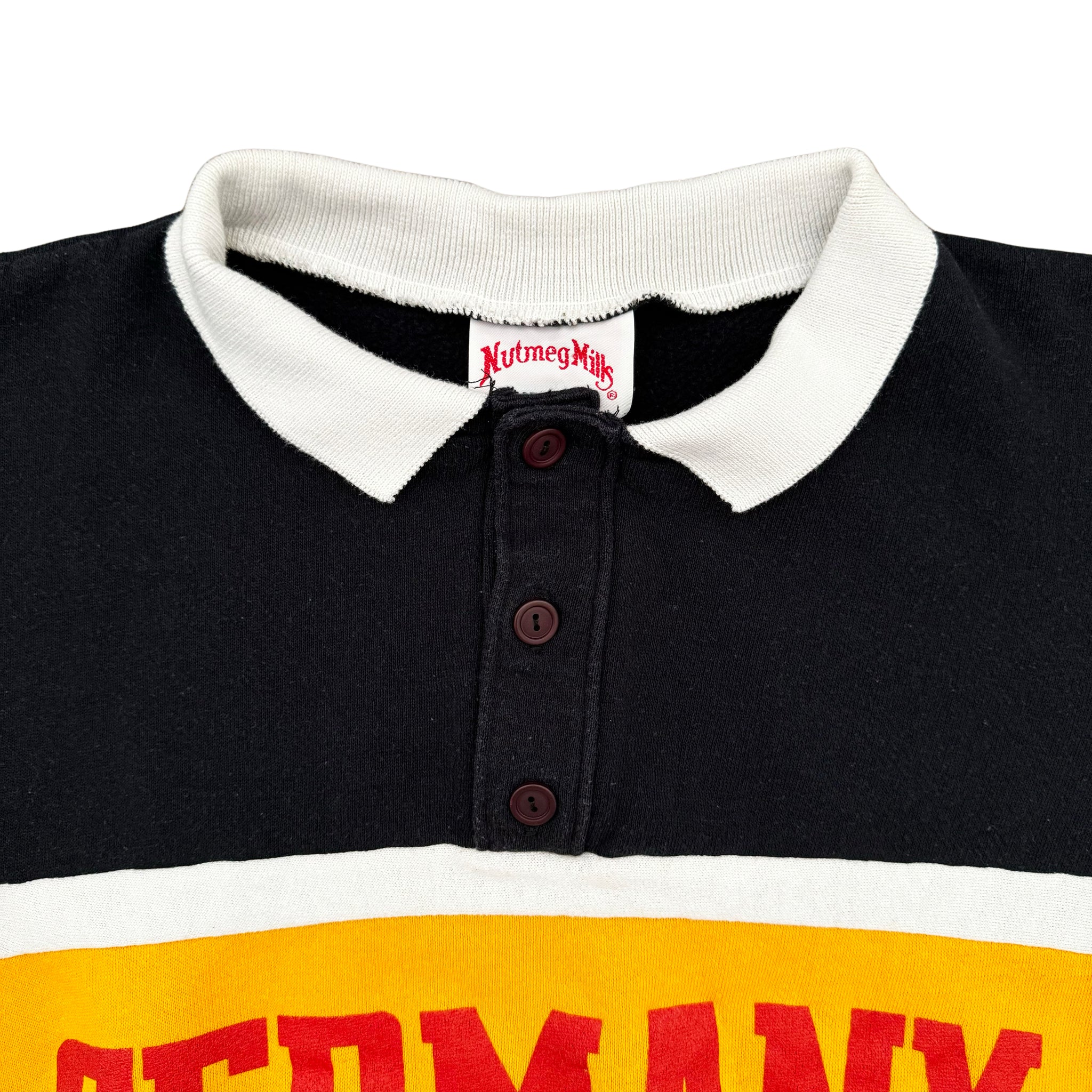 Germany Polo Collar Crewneck - M