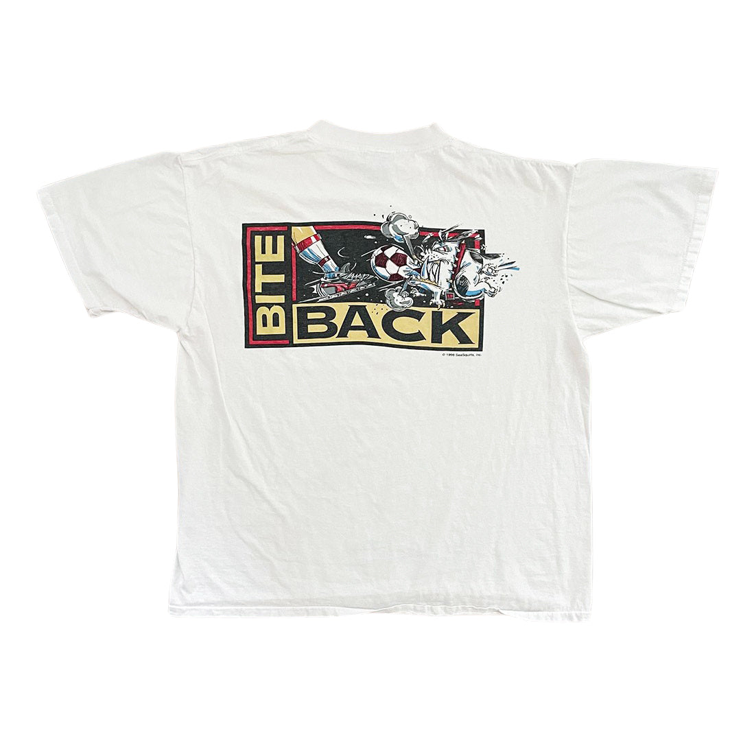 BITE BACK Soccer Dog T-Shirt - L