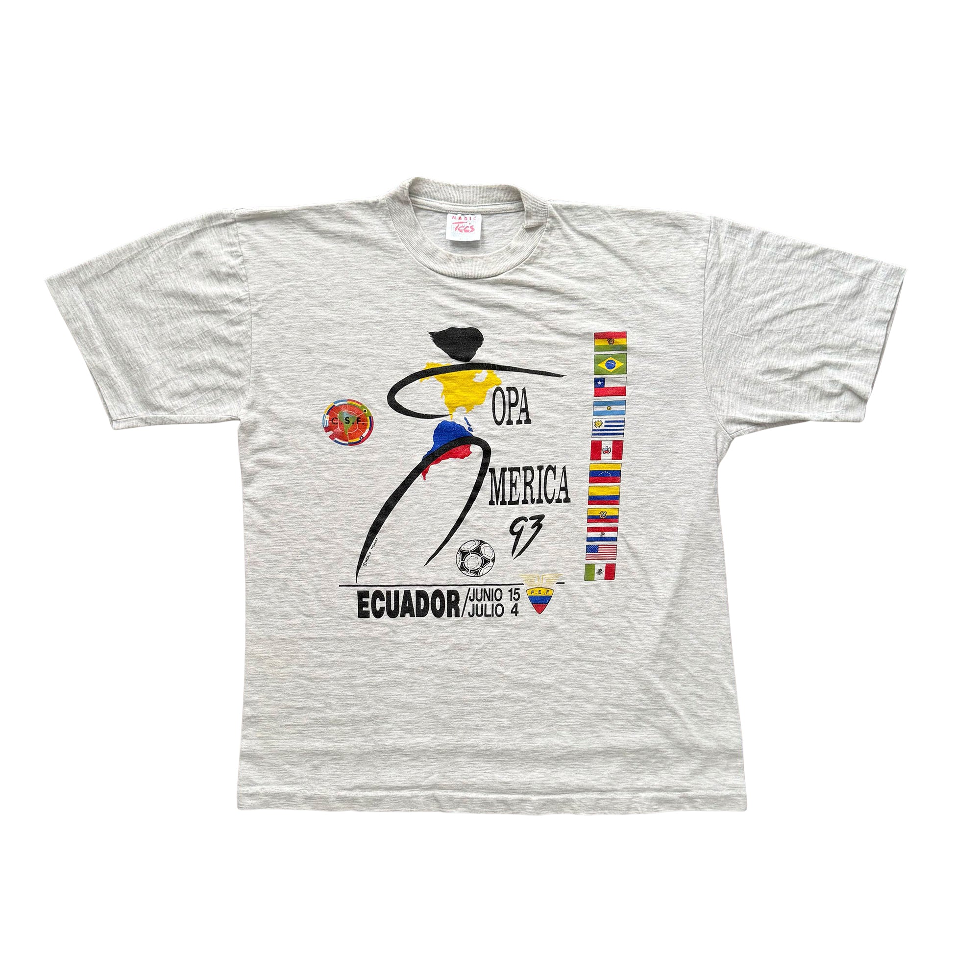 1993 Copa America Ecuador T-Shirt - L