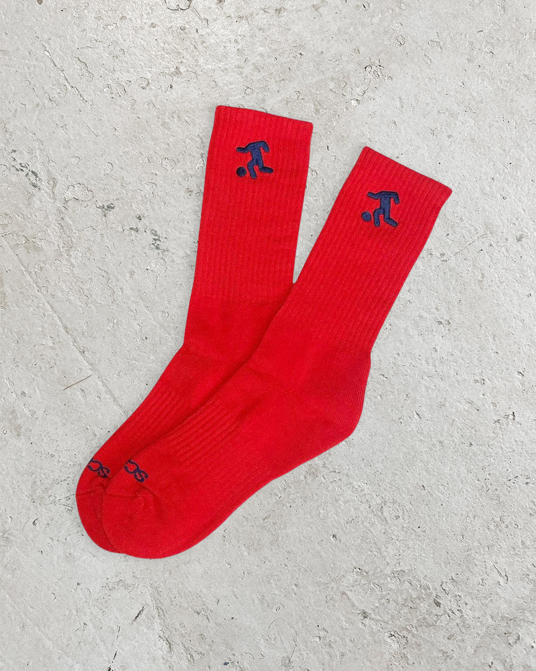 RED PLAY SOCKS