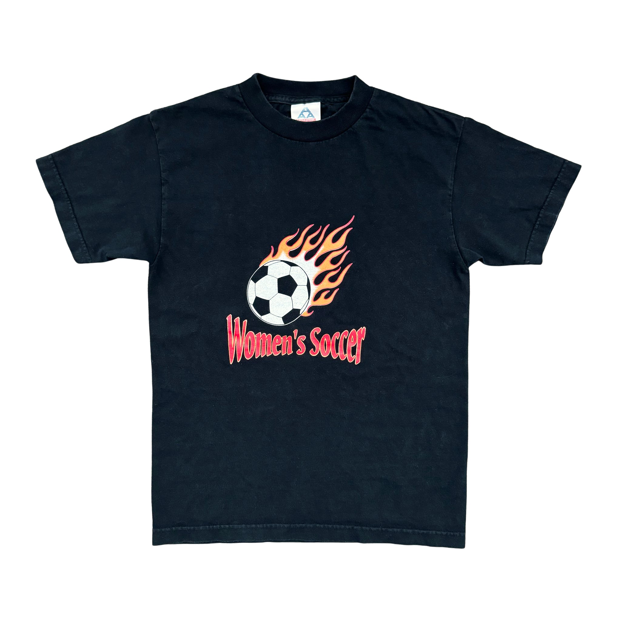 Women's Soccer Flames T-Shirt - S