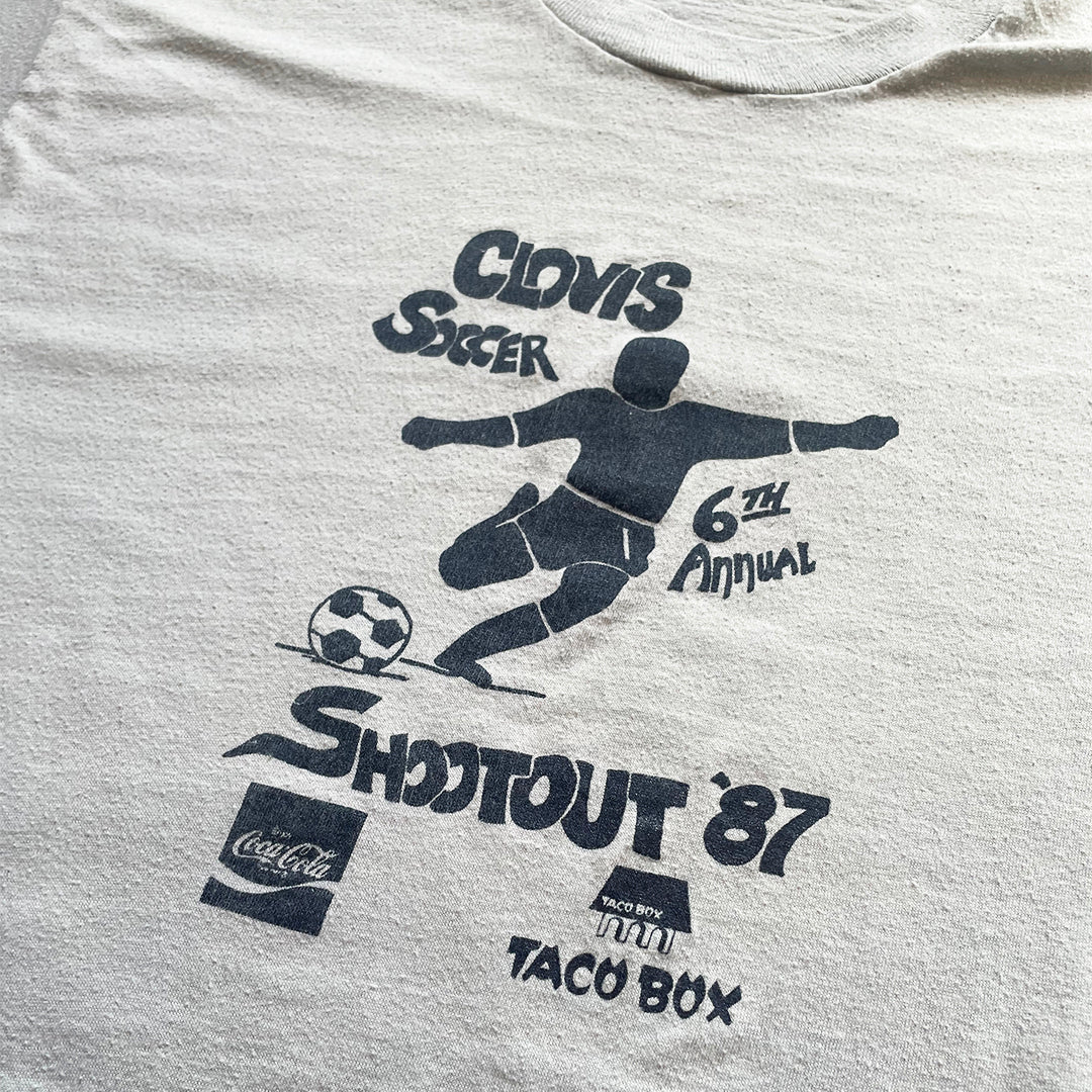 1987 Clovis Soccer Shootout T-Shirt - M