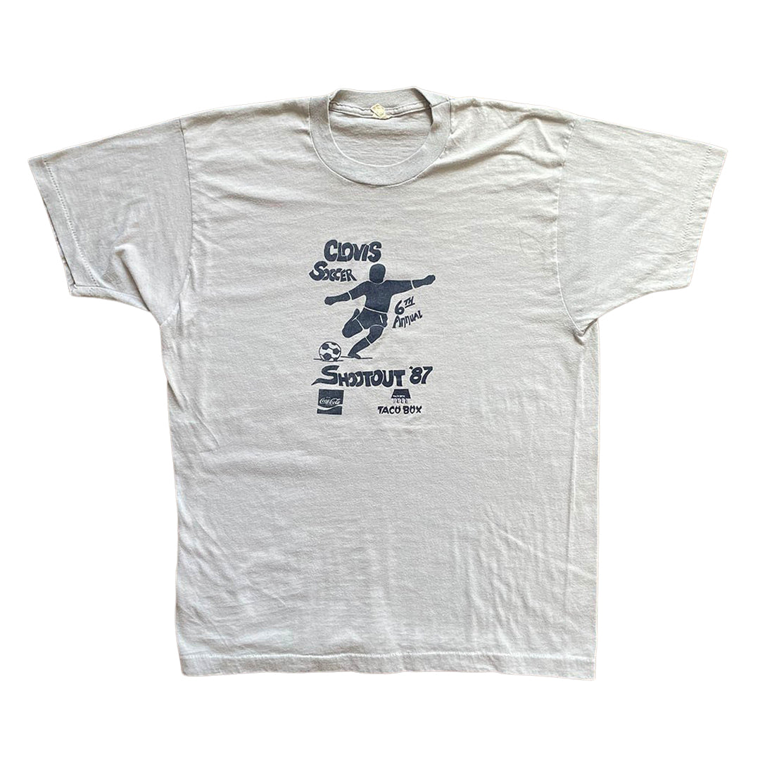 1987 Clovis Soccer Shootout T-Shirt - M