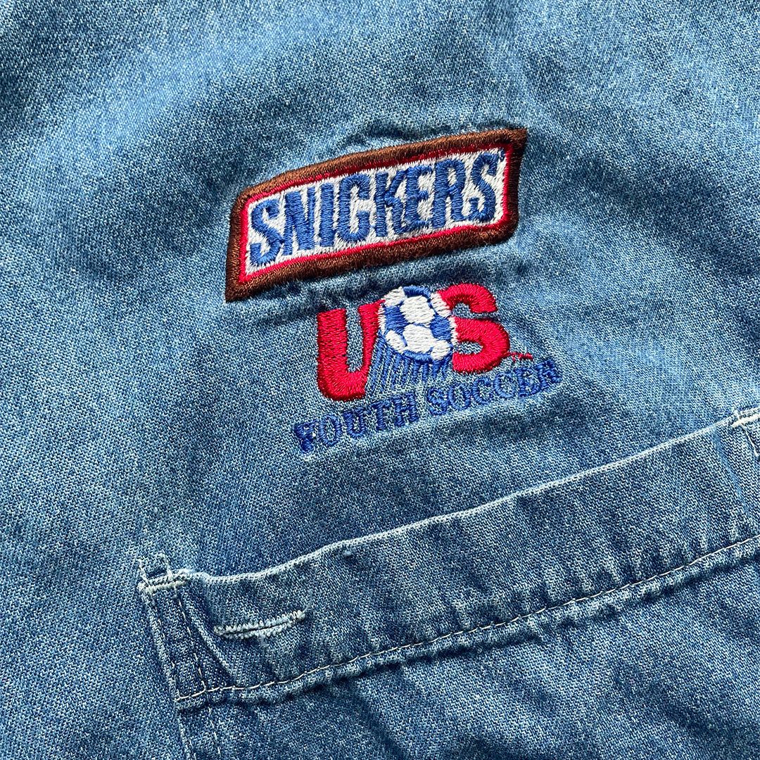US Soccer Snickers Cup Denim Shirt - XL