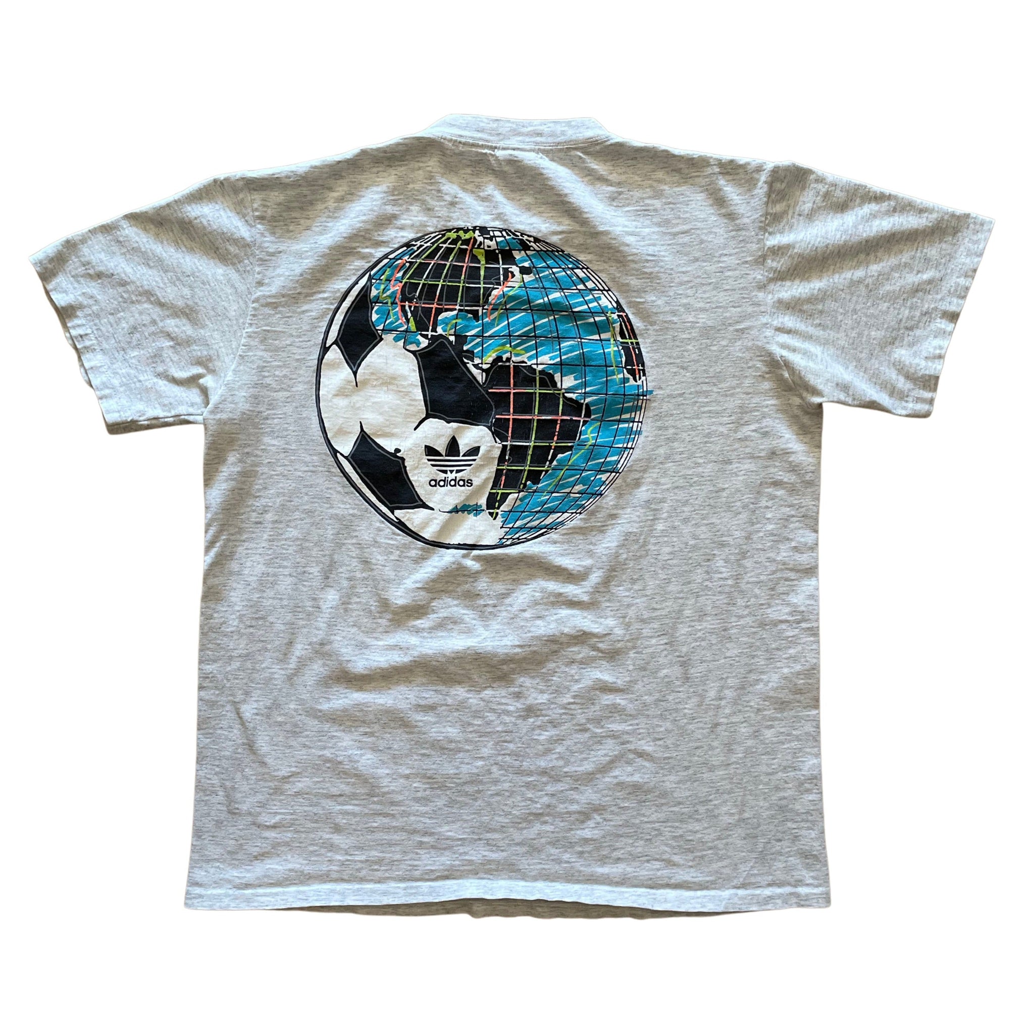 Adidas Soccer Globe T-Shirt - L