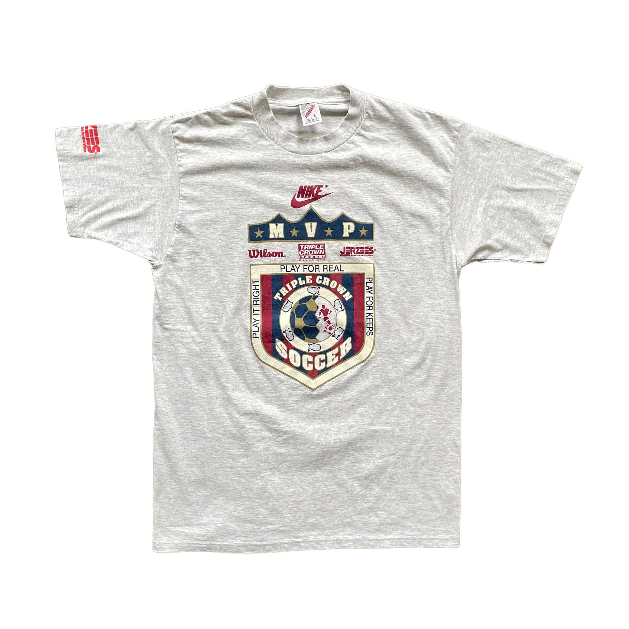 Nike Triple Crown Soccer MVP T-Shirt - L
