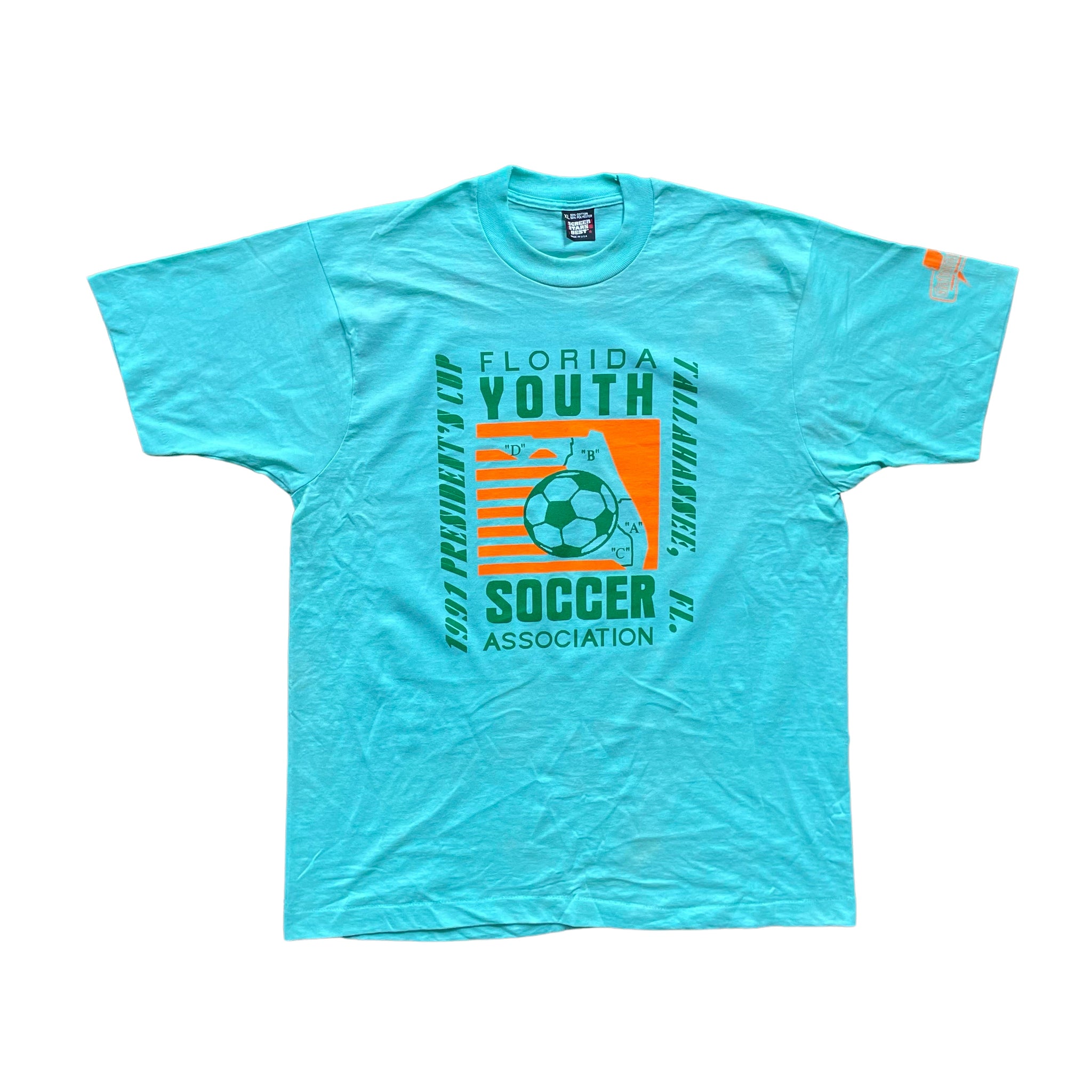 1991 Florida Youth Soccer T-Shirt - XL